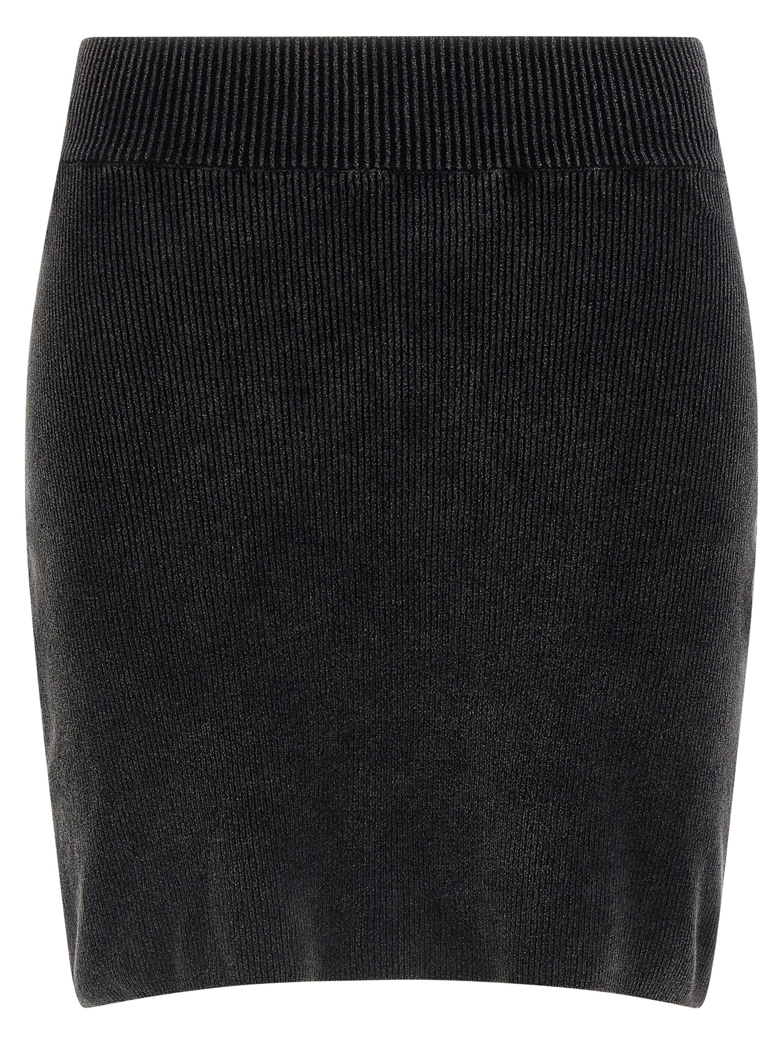 Alexander Wang Black Cotton Long Skirt Alexander Wang