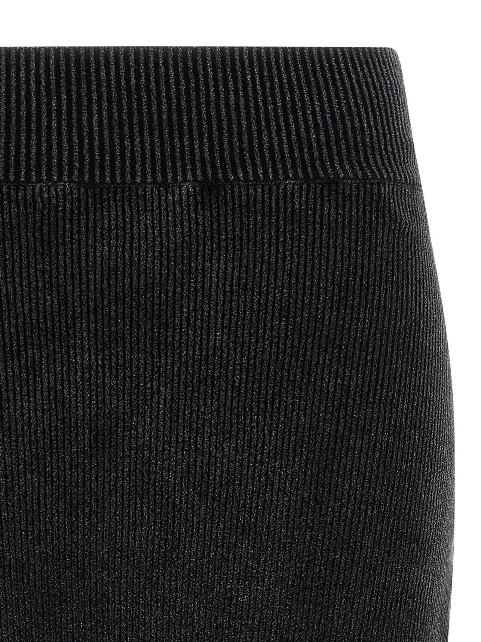 Alexander Wang Black Cotton Long Skirt Alexander Wang