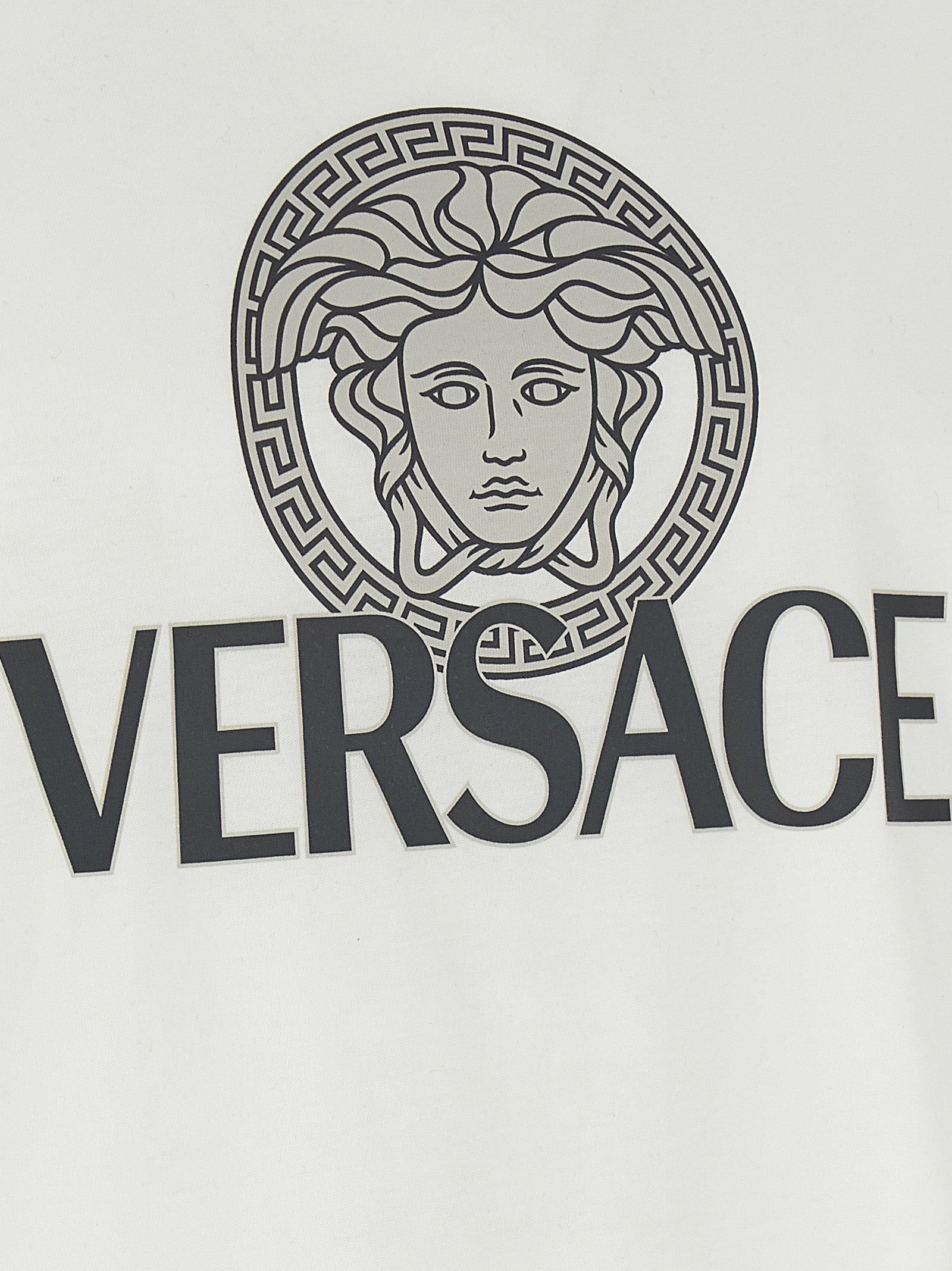 Versace Bicolor Cotton T-Shirt Versace