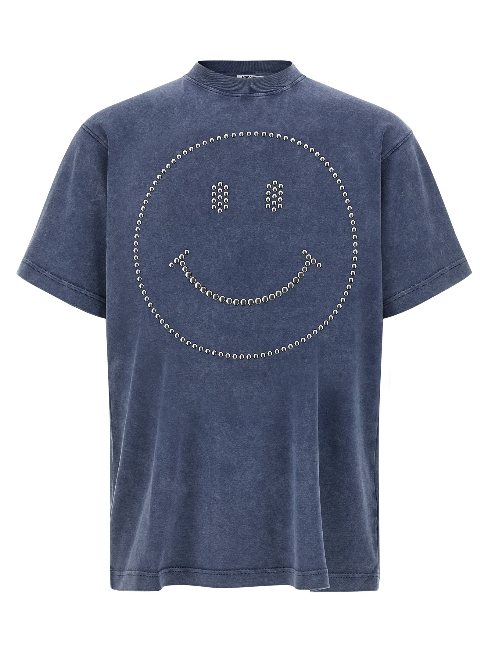Moschino Blue Cotton T-Shirt Moschino