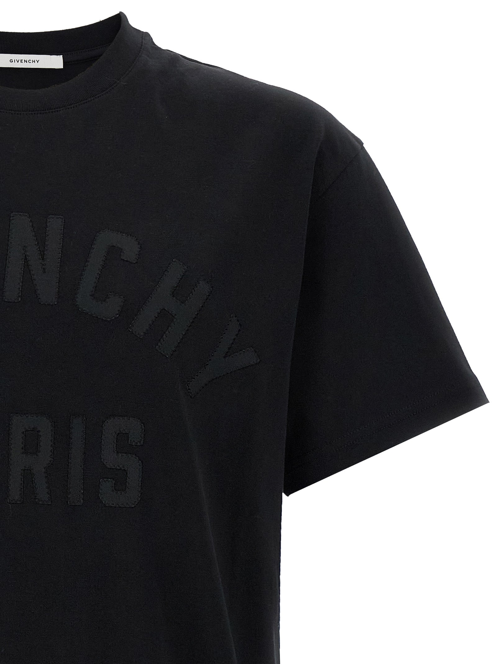 Givenchy Black Cotton T-Shirt Givenchy
