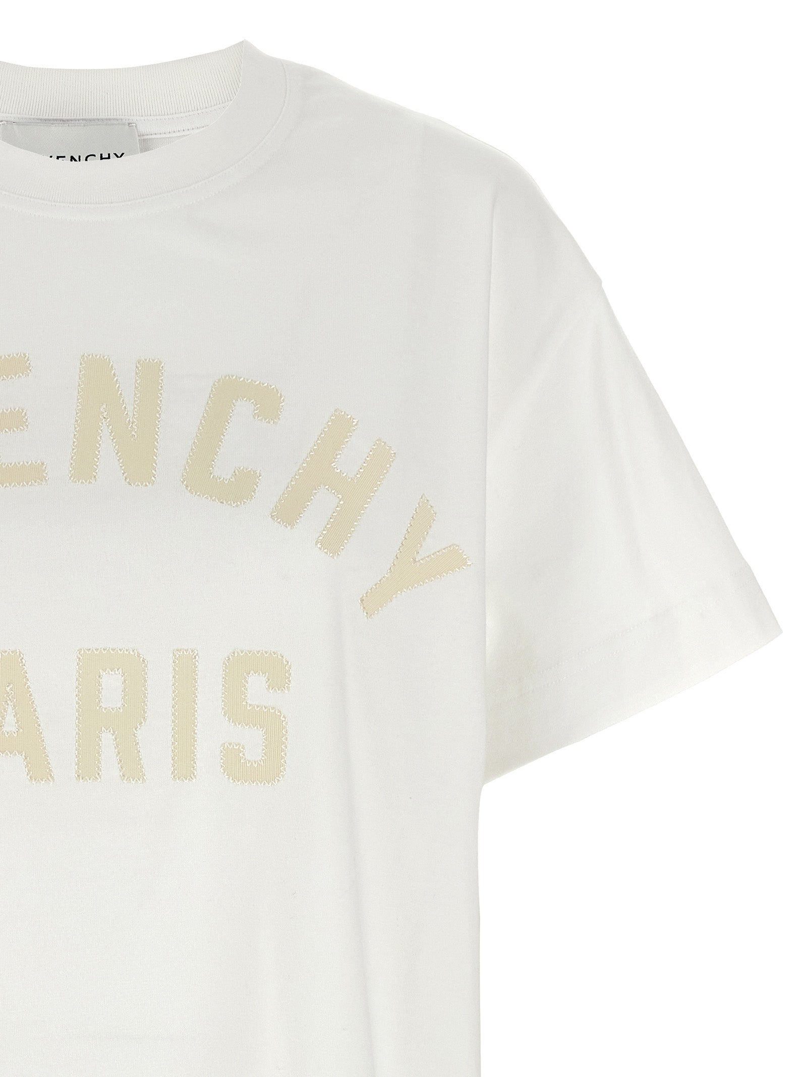 Givenchy White Cotton T-Shirt Givenchy