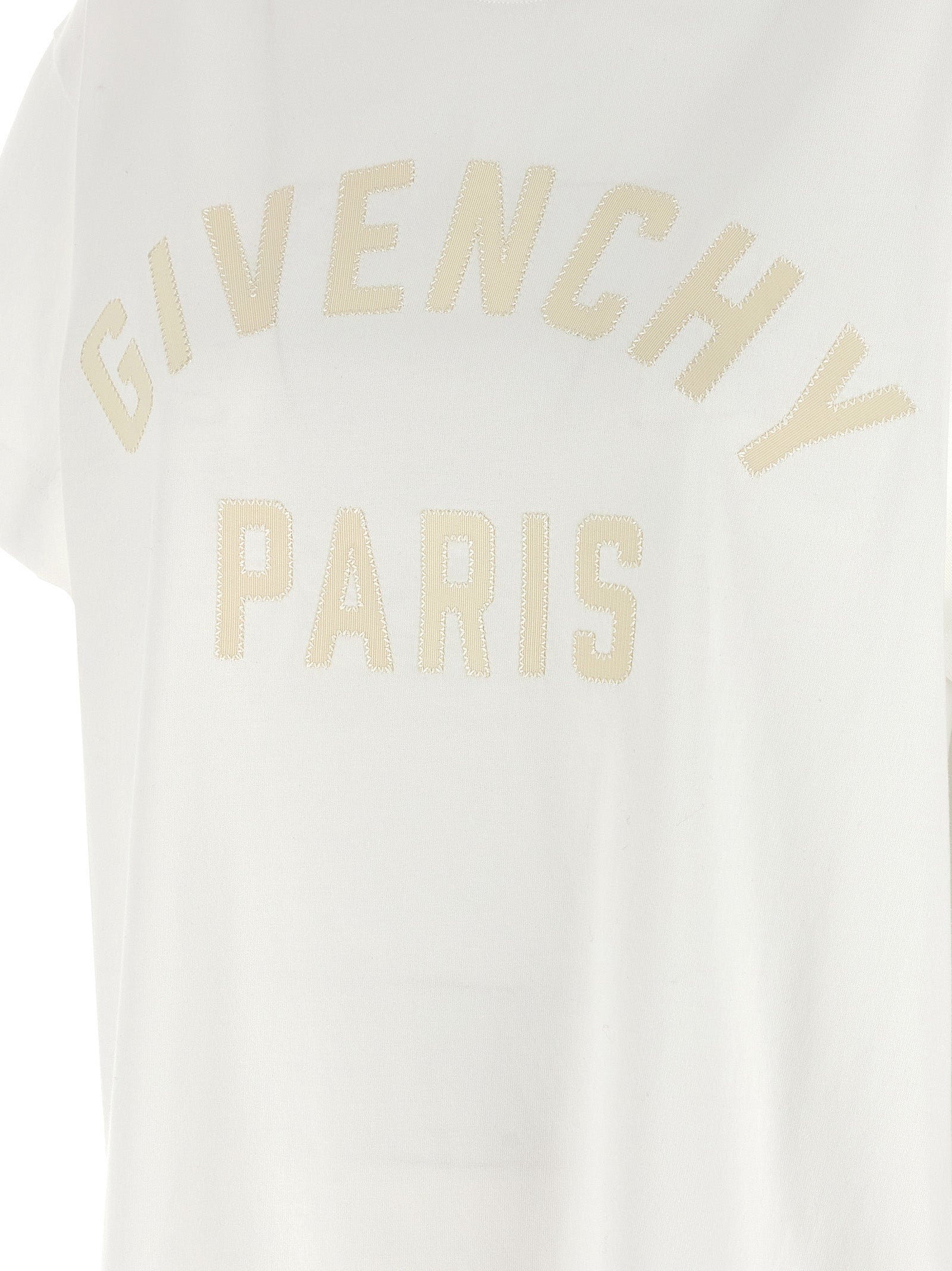 Givenchy White Cotton T-Shirt Givenchy
