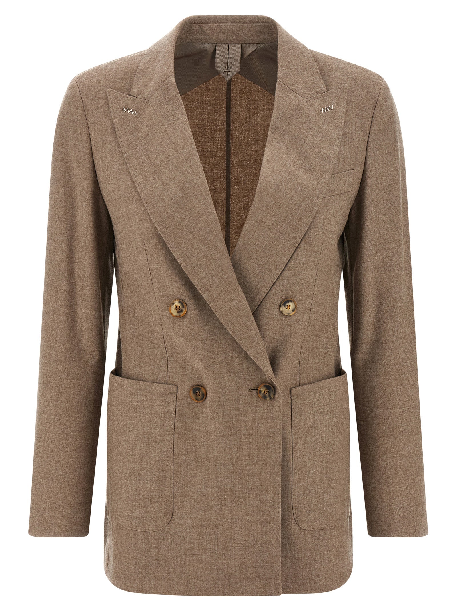 Max Mara Beige Cashmere Blazer Max Mara