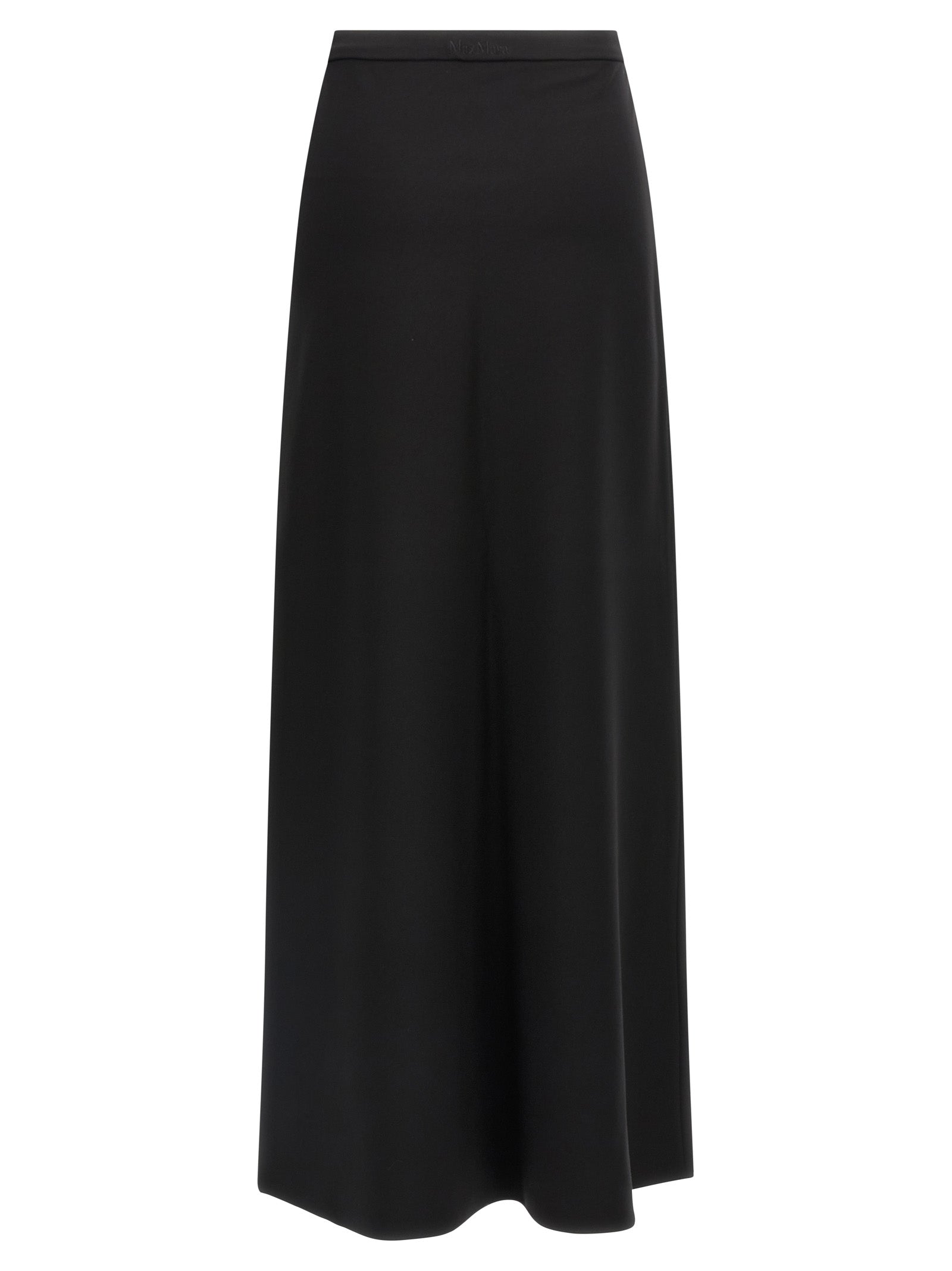 Max Mara Black Viscose Mini Skirt Max Mara