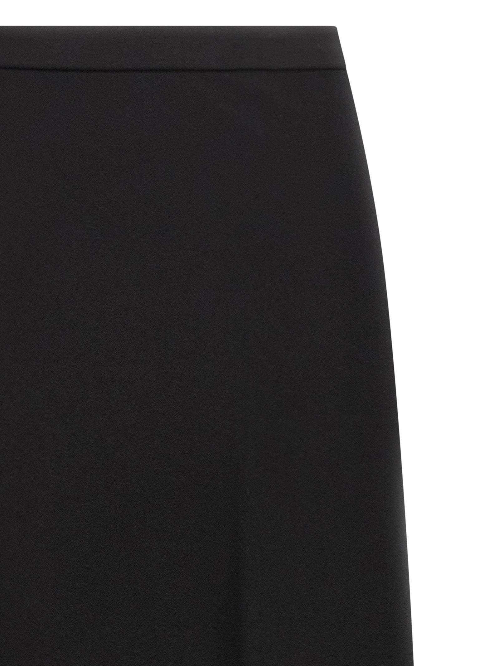 Max Mara Black Viscose Mini Skirt Max Mara