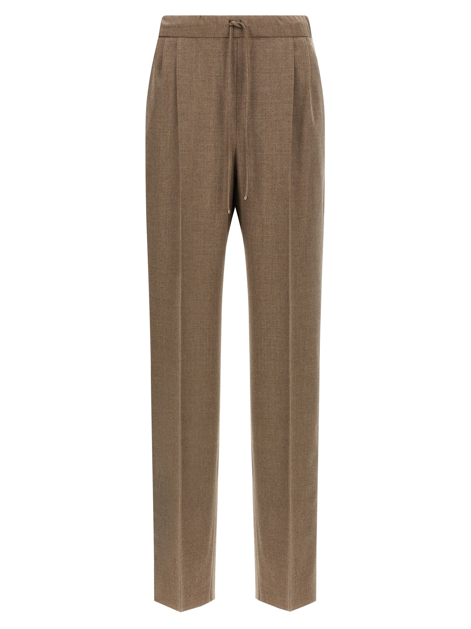 Max Mara Gray Cashmere Casual Pants Max Mara