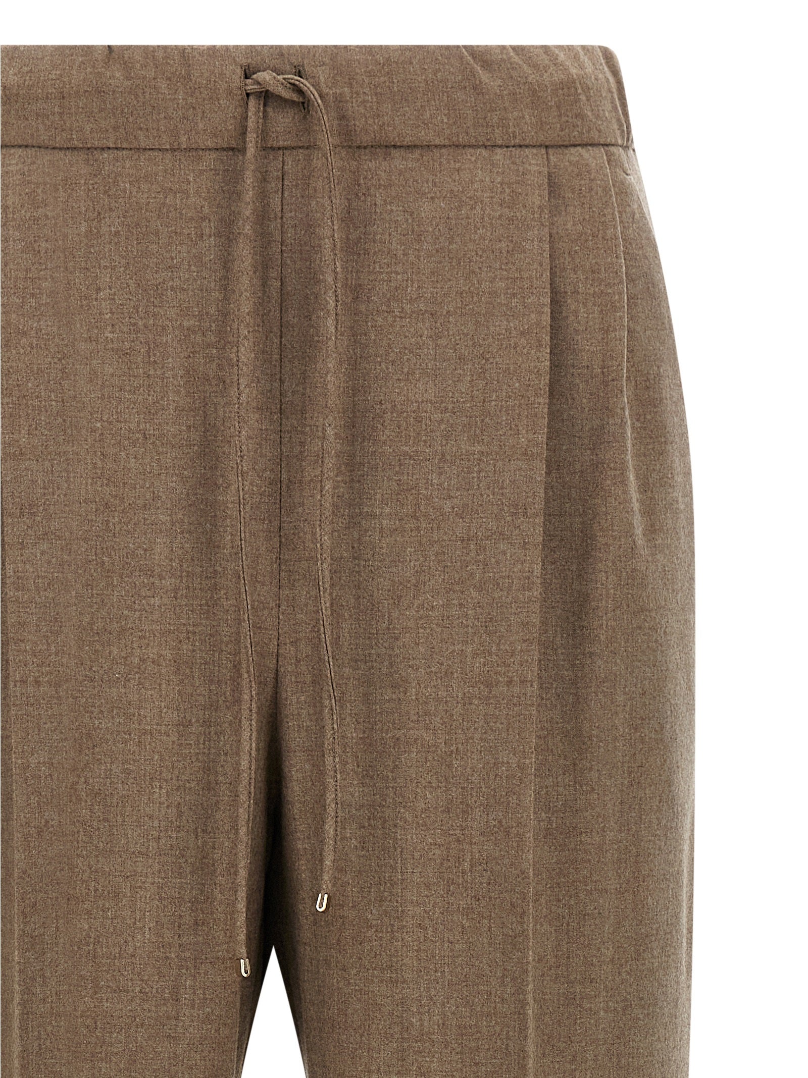 Max Mara Gray Cashmere Casual Pants Max Mara
