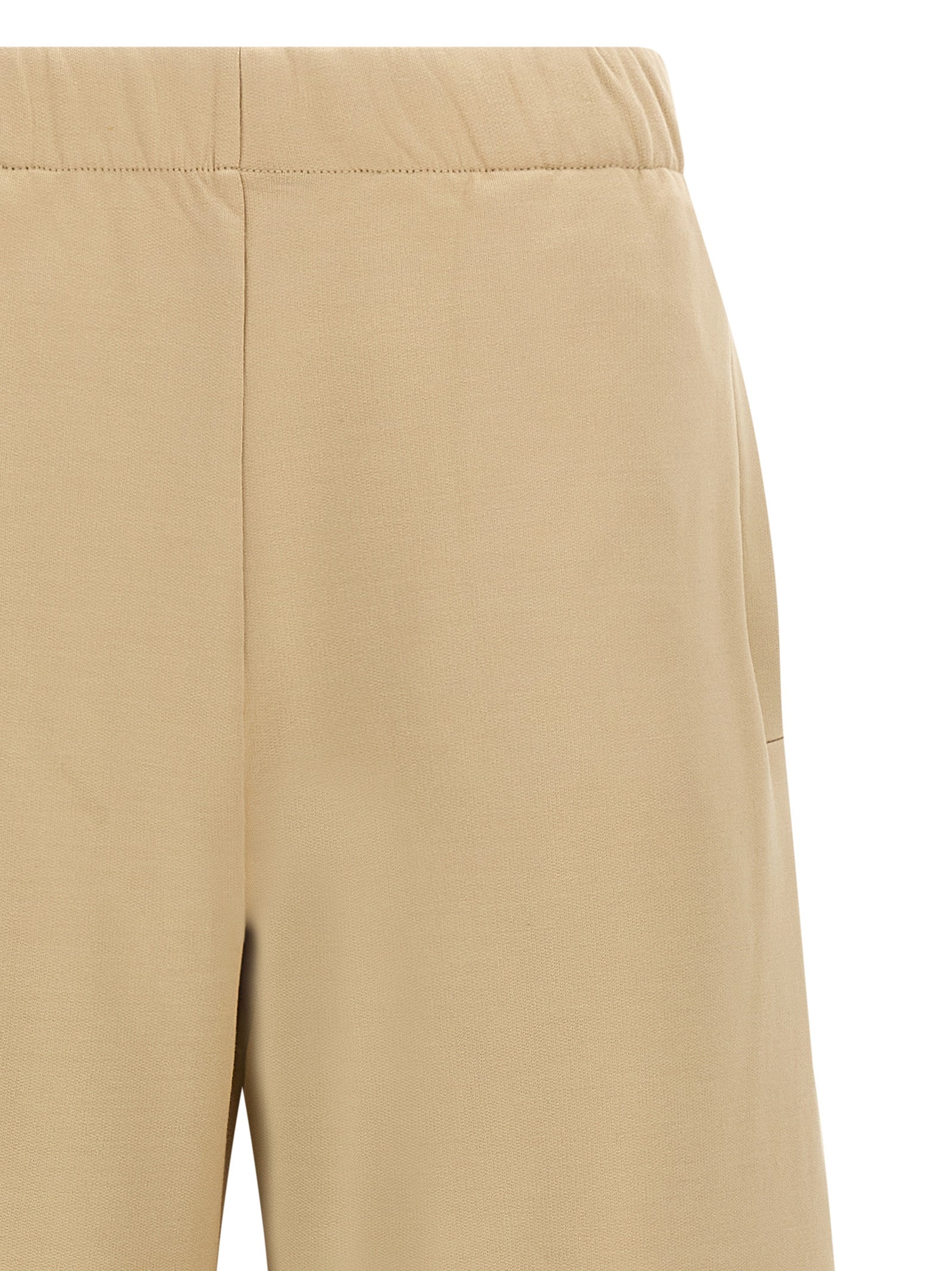 Max Mara Brown Silk Casual Pants Max Mara