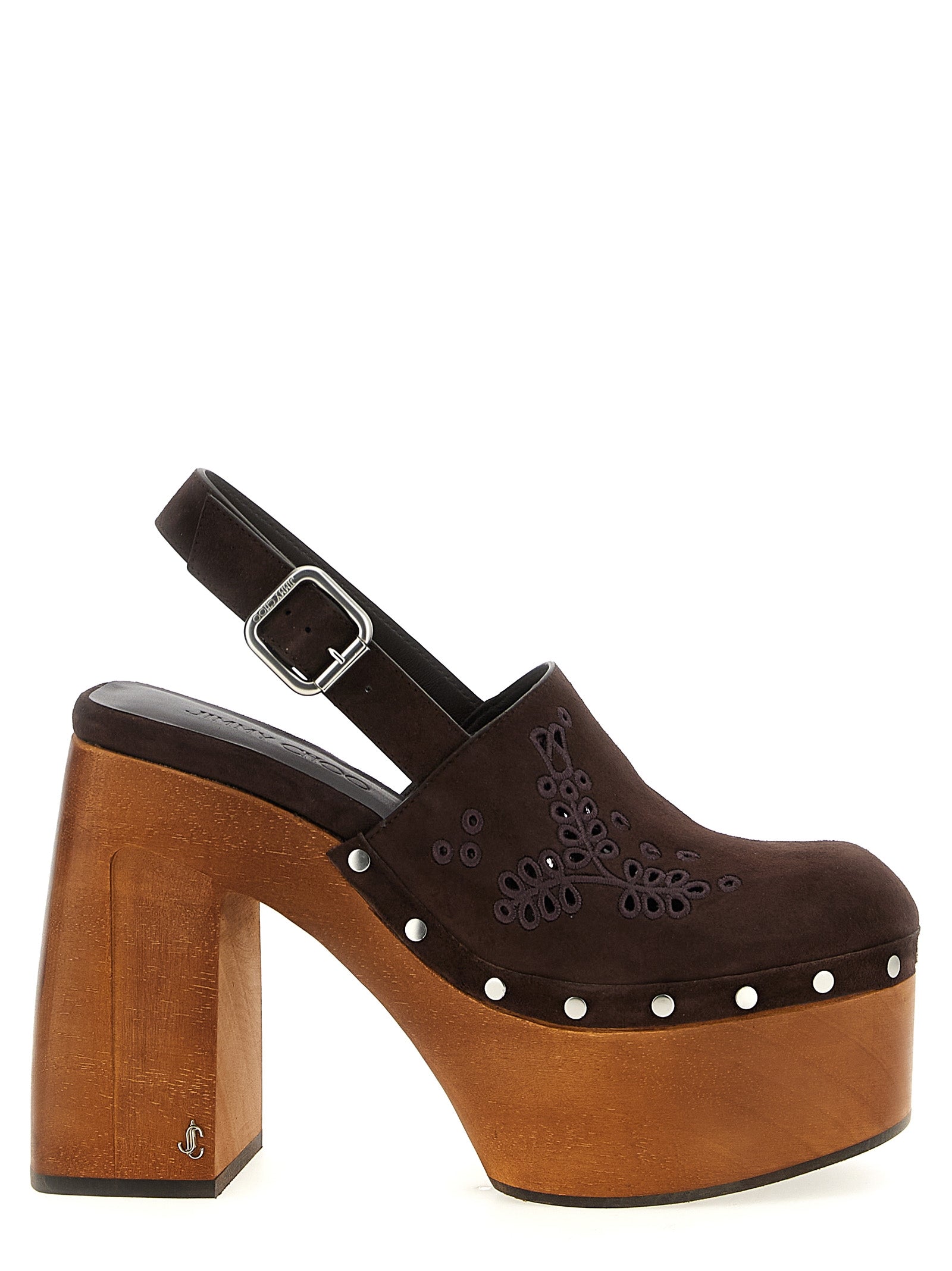 Jimmy Choo Brown Leather High Heel Pumps Jimmy Choo