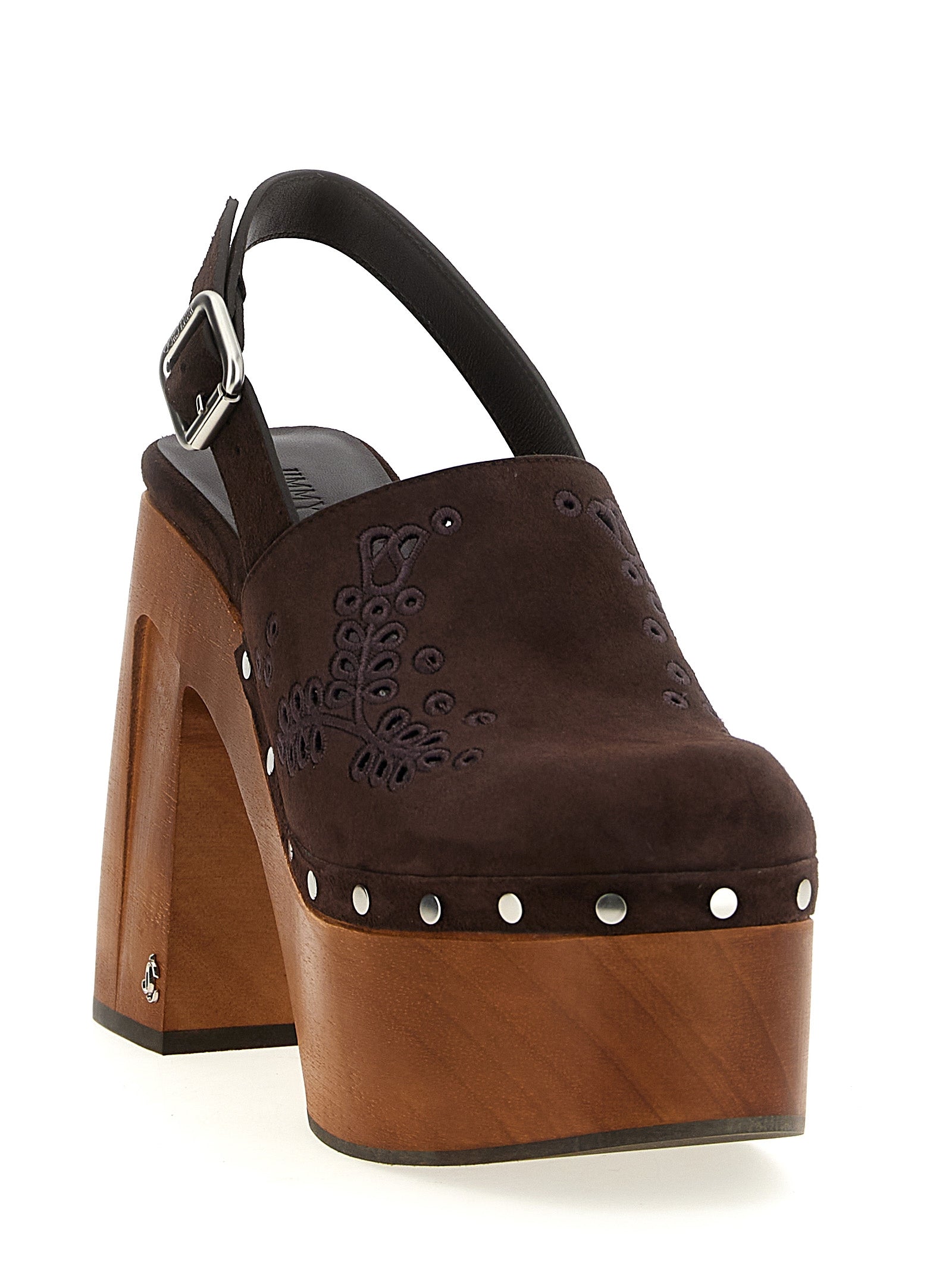 Jimmy Choo Brown Leather High Heel Pumps Jimmy Choo