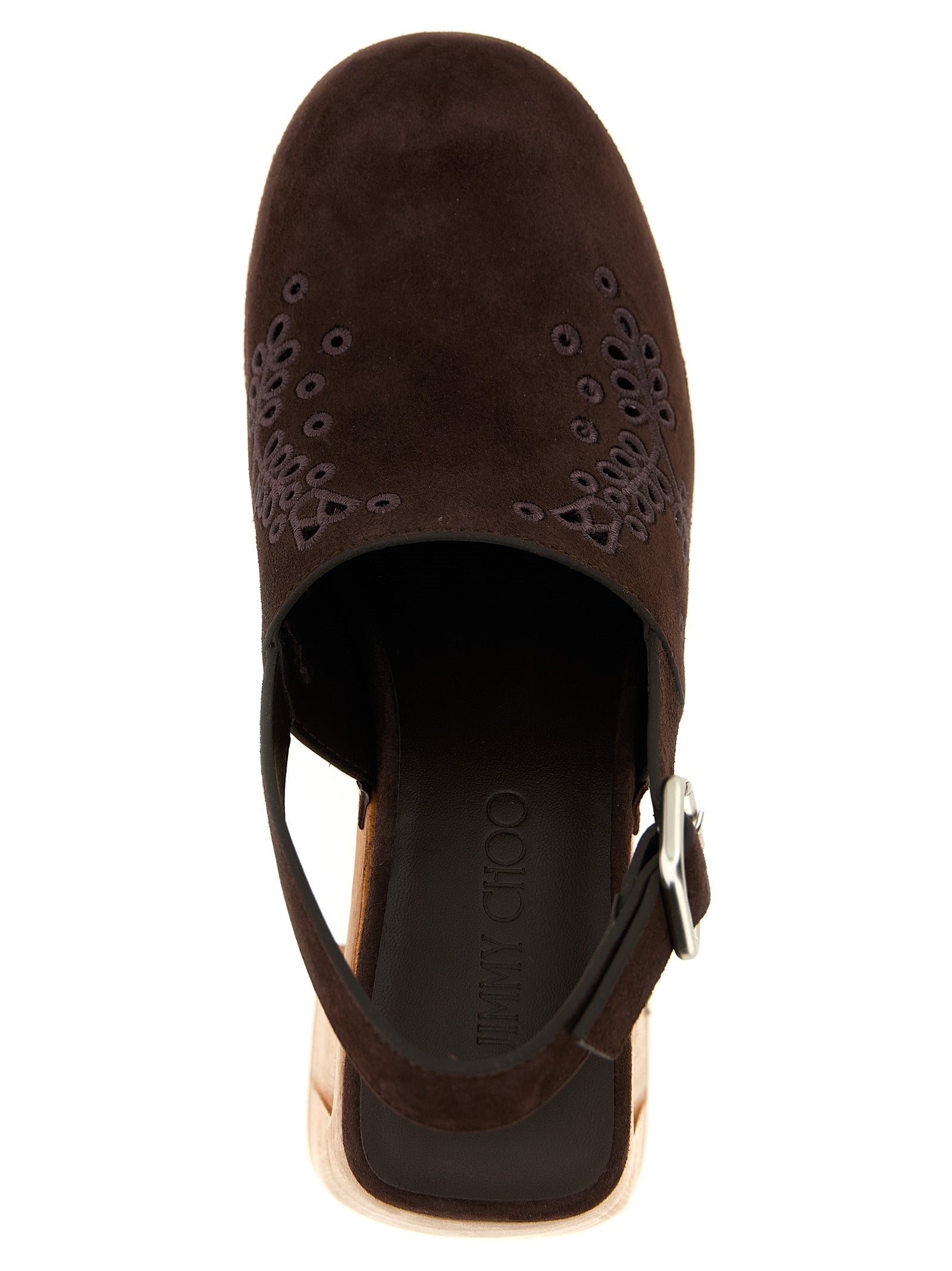 Jimmy Choo Brown Leather High Heel Pumps Jimmy Choo