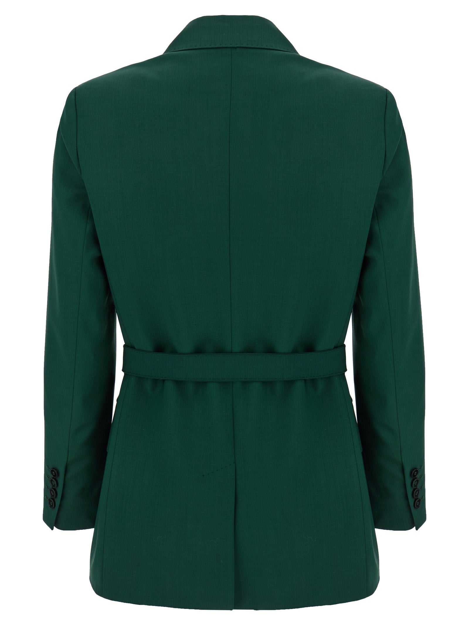 Max Mara Bicolor Virgin Wool Blazer Max Mara