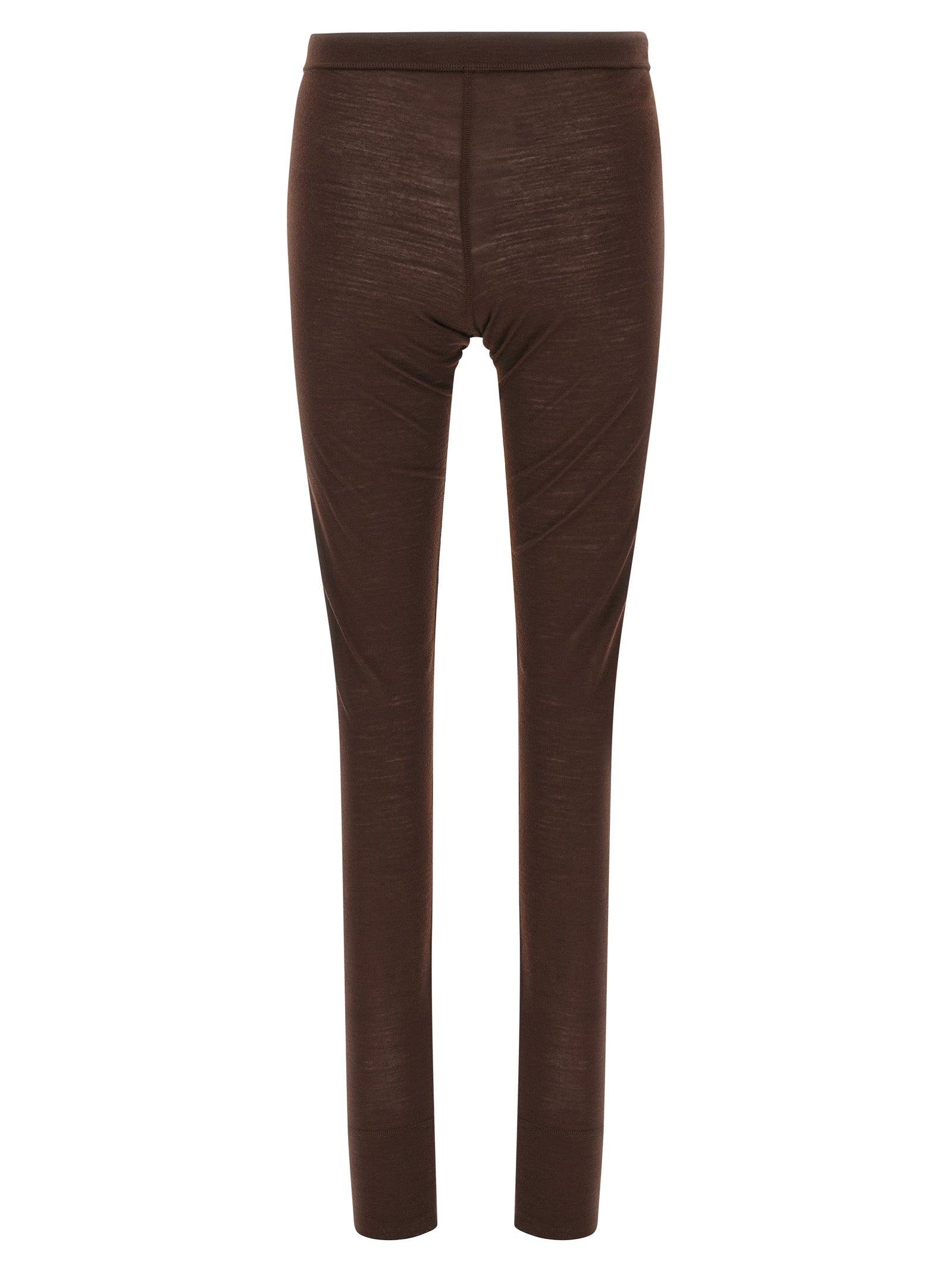 Jil Sander Bordeaux Polyester Leggings Jil Sander