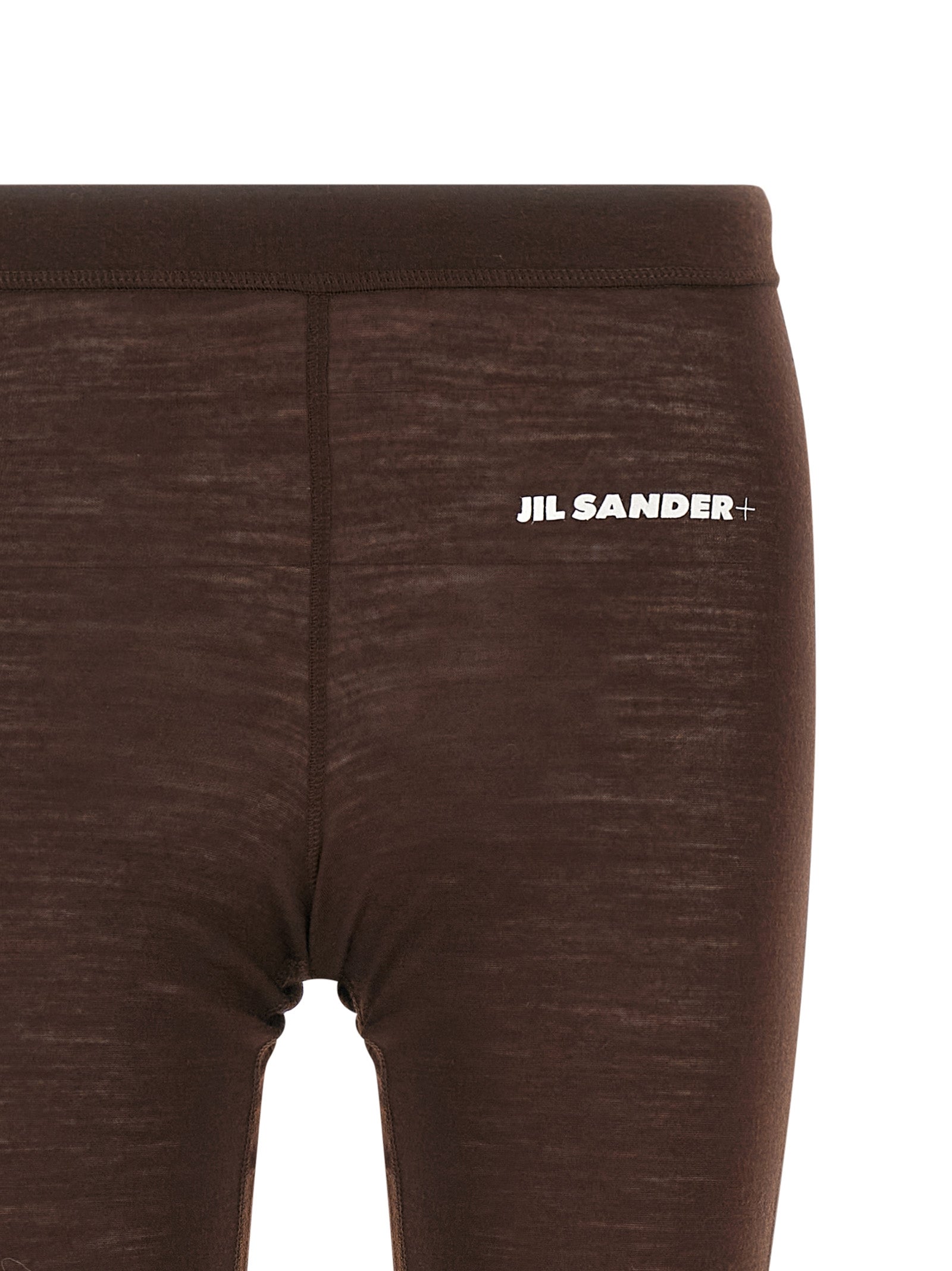 Jil Sander Bordeaux Polyester Leggings Jil Sander