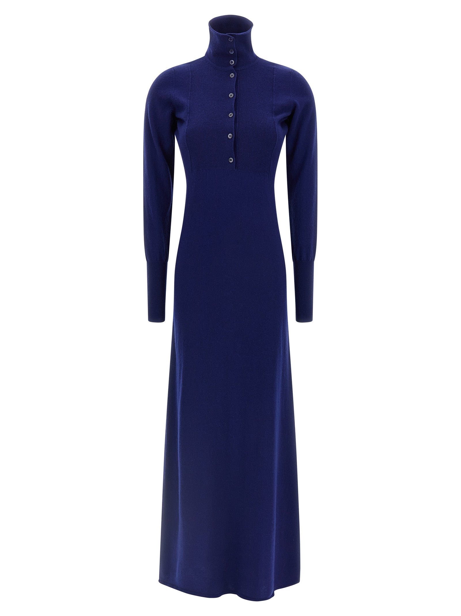 Tom Ford Blue Cashmere Long Dress Tom Ford