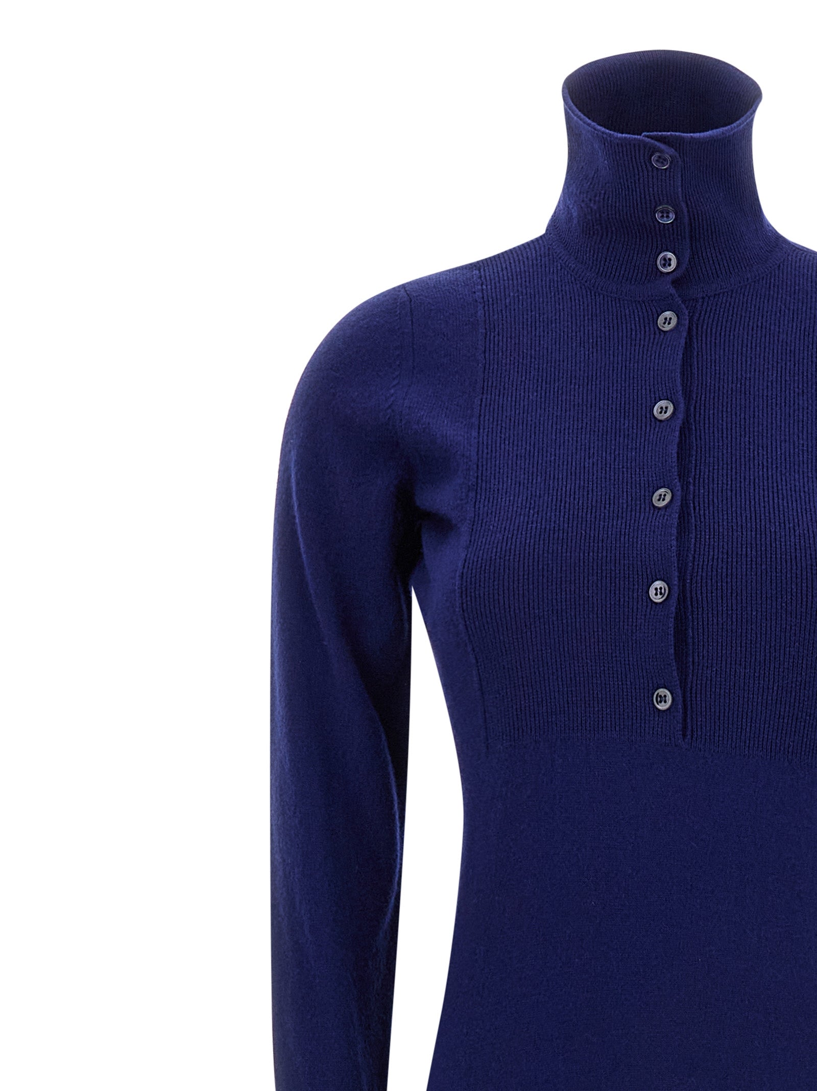 Tom Ford Blue Cashmere Long Dress Tom Ford