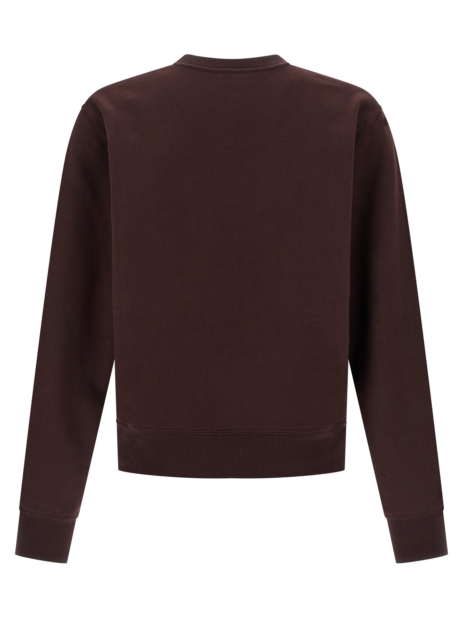 Saint Laurent Bordeaux Cotton Sweatshirt Saint Laurent