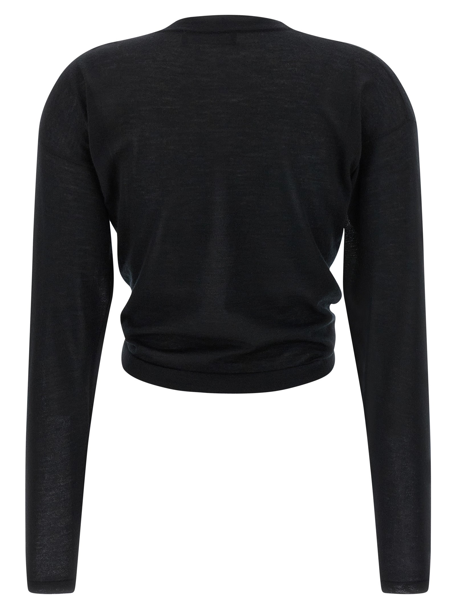 Dolce & Gabbana Black Cashmere Cardigan Dolce & Gabbana