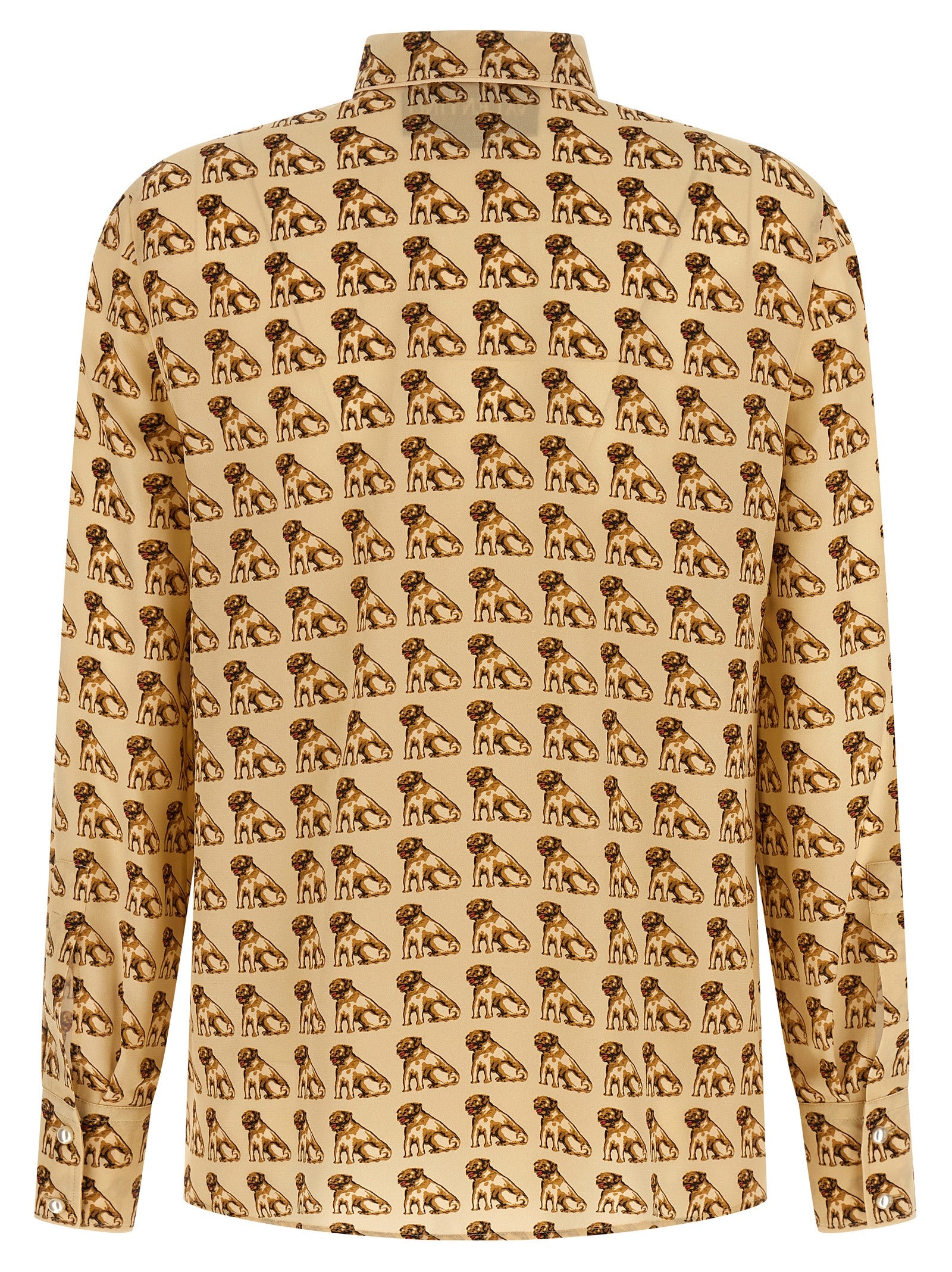 Valentino Garavani Beige Silk Blouse Valentino Garavani