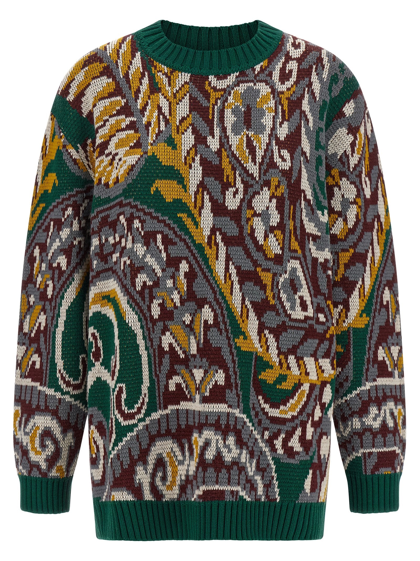 Etro Multicolor Wool Cardigan Etro