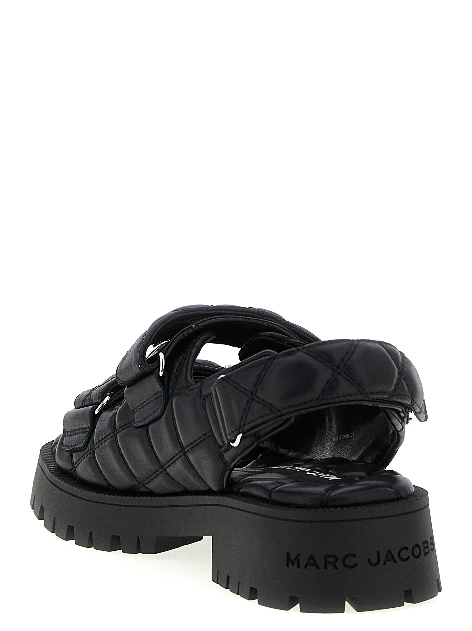 Marc Jacobs Black Lamb Leather Mid Heel Pumps Marc Jacobs