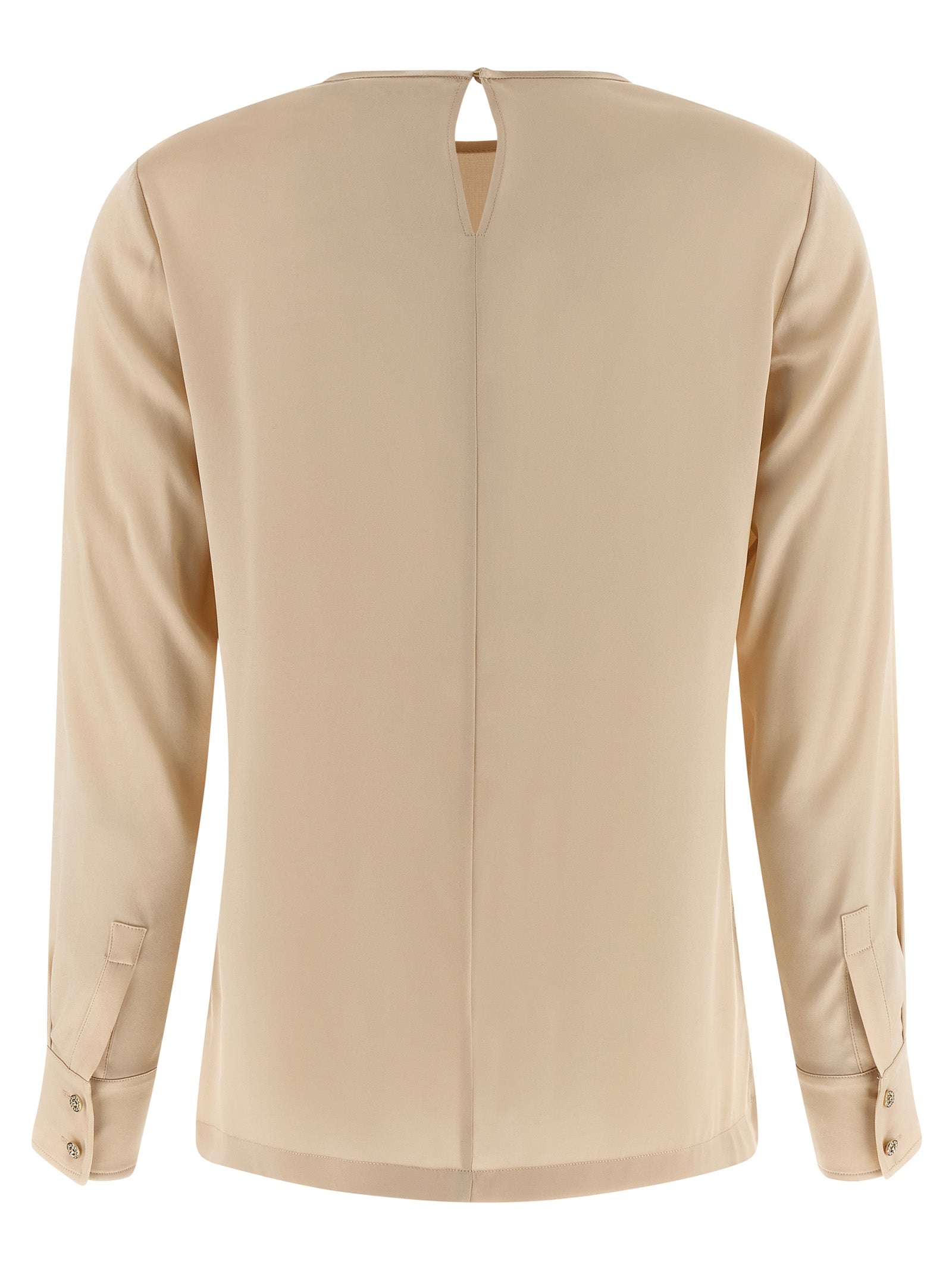 Max Mara Beige Silk Blouse Max Mara