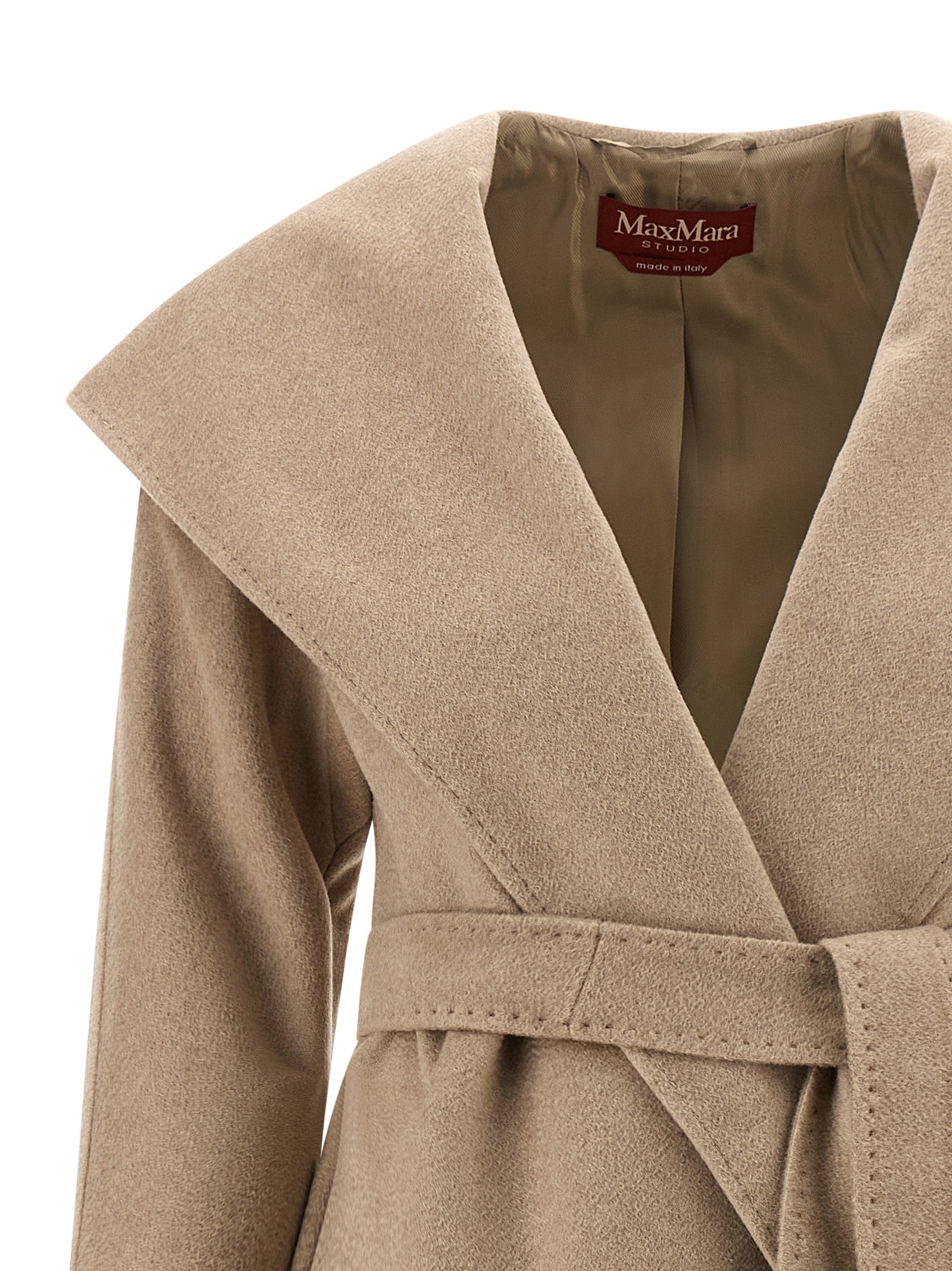 Max Mara Beige Cashmere Coat