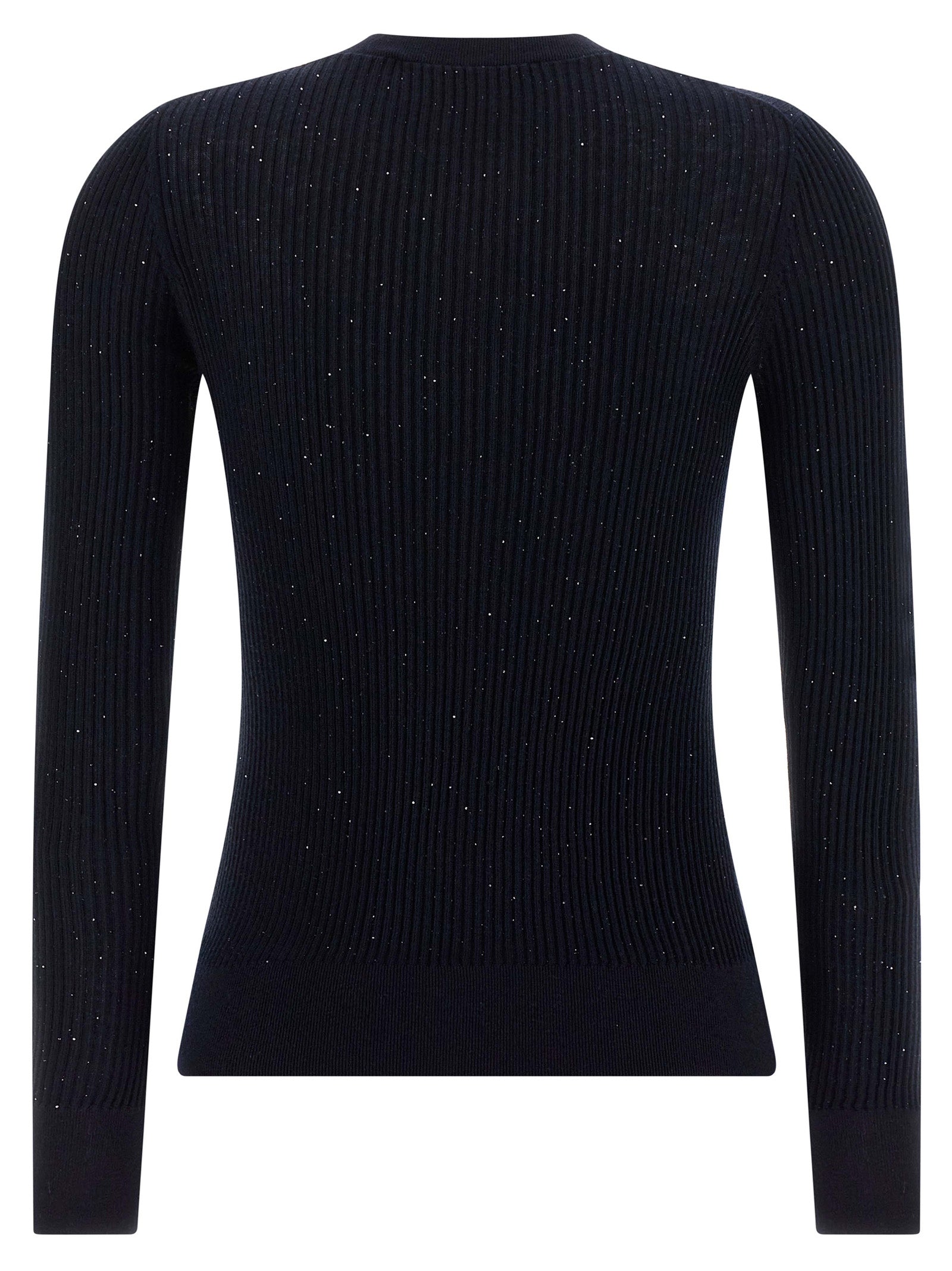 Max Mara Blue Silk Cardigan Max Mara