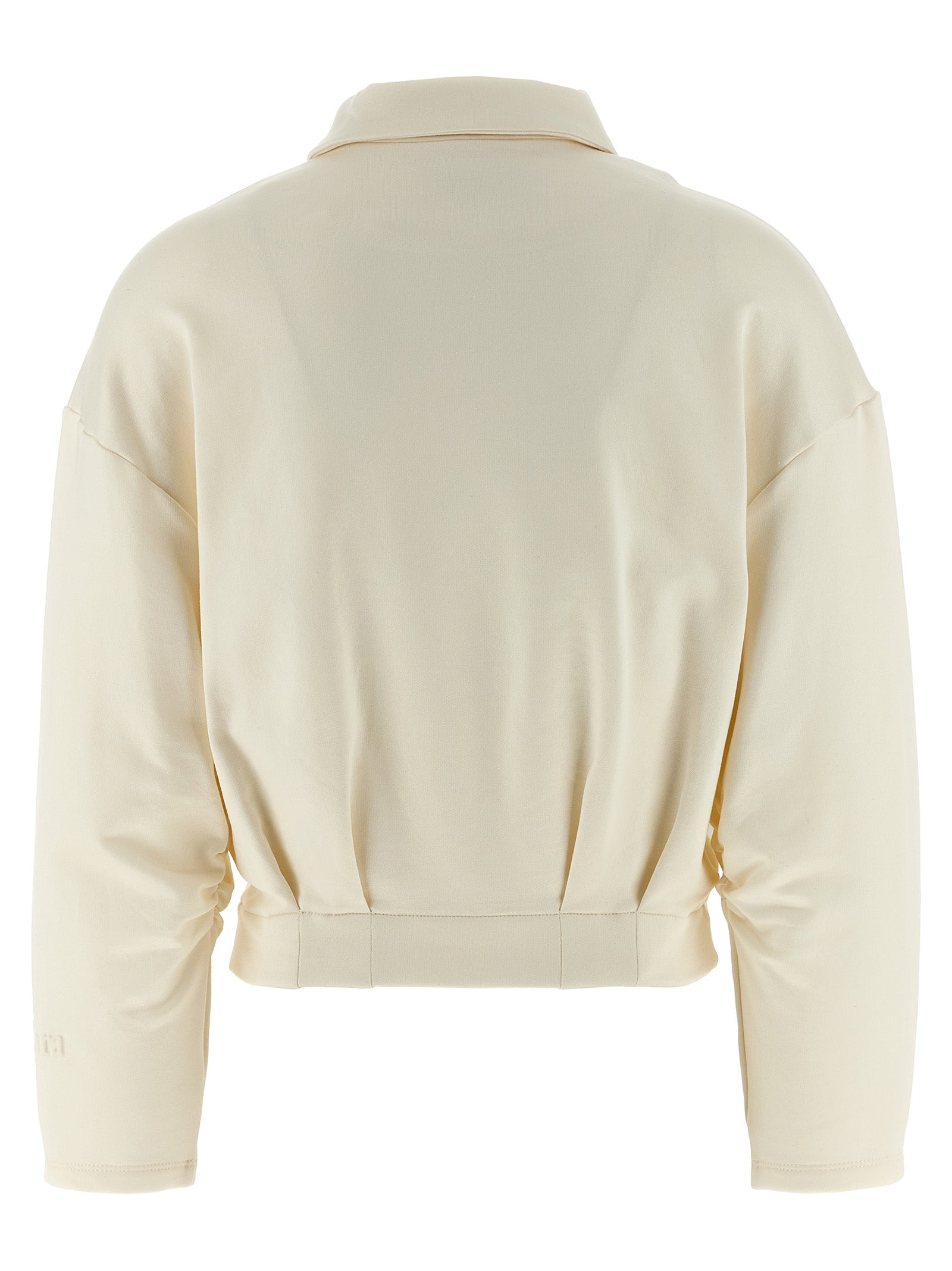 Max Mara White Silk Sweatshirt Max Mara