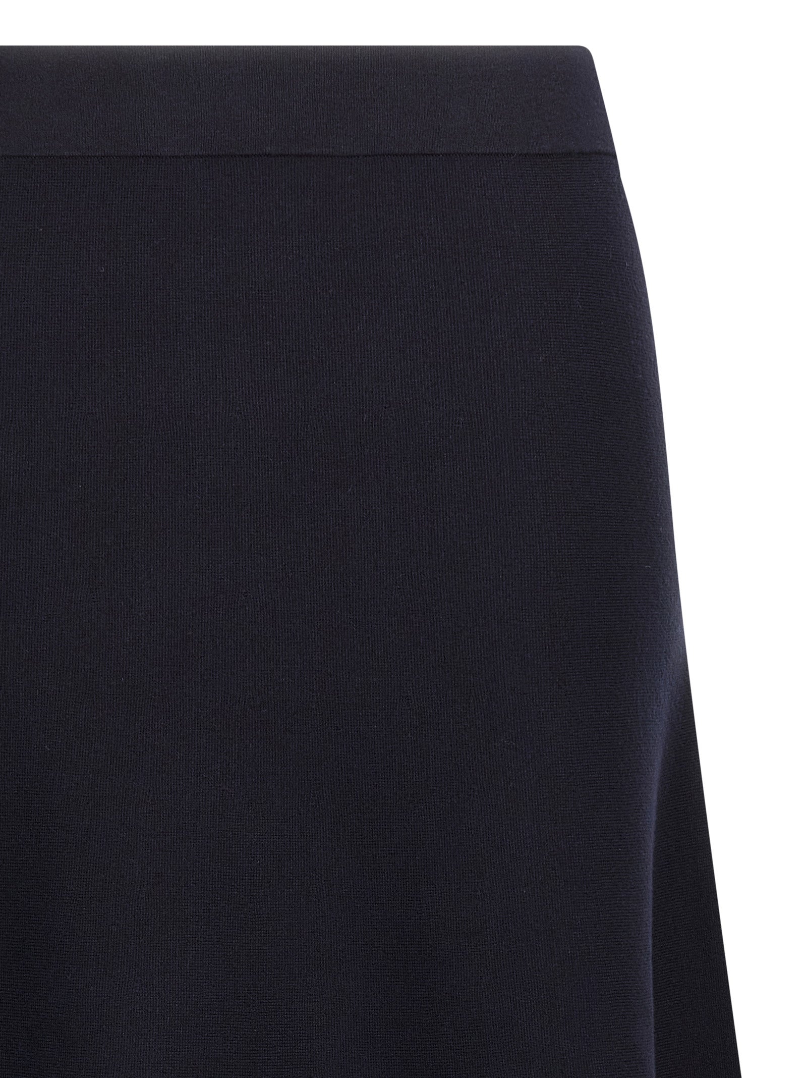 Max Mara Blue Viscose Midi Skirt Max Mara