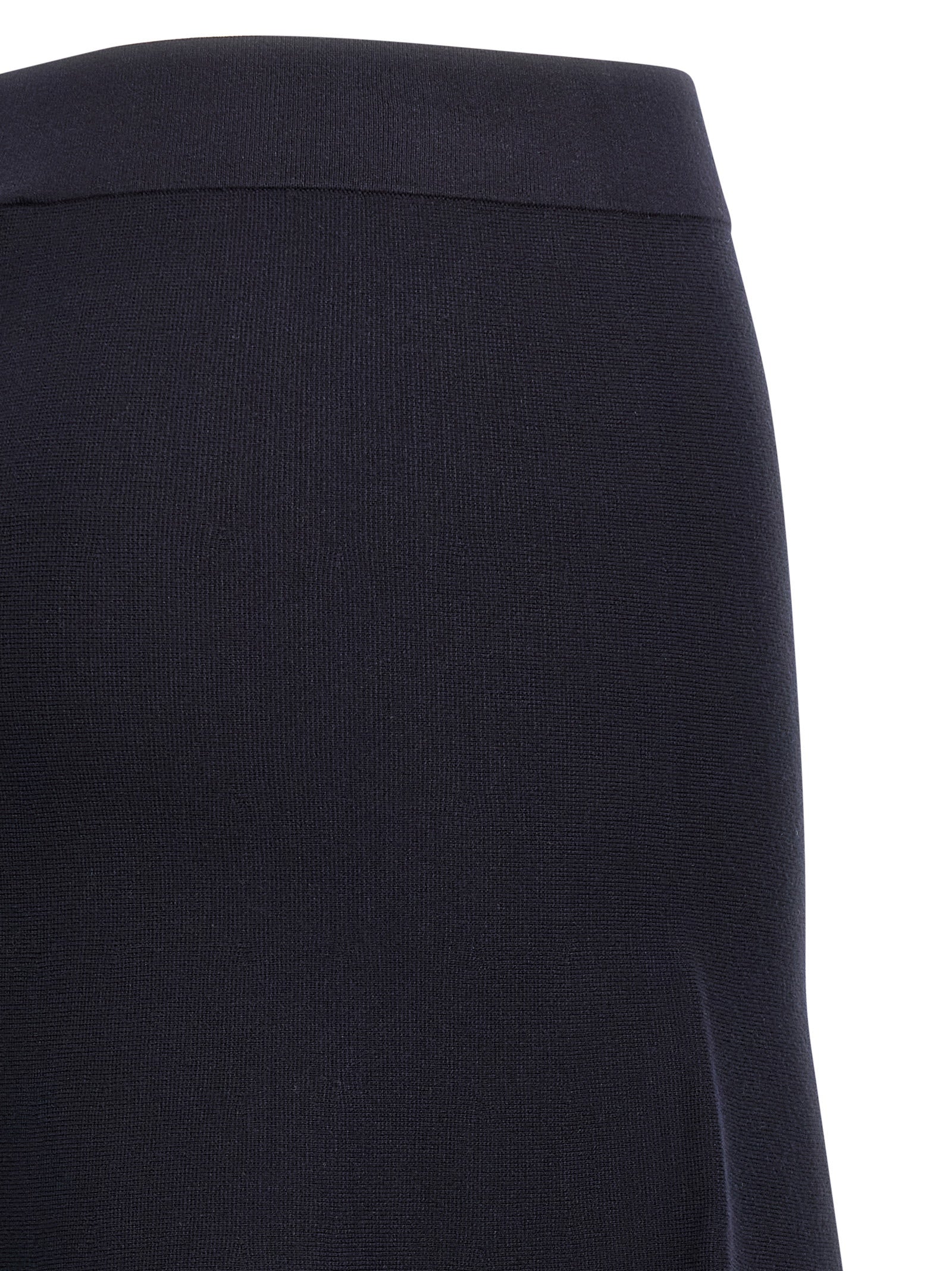 Max Mara Blue Viscose Midi Skirt Max Mara