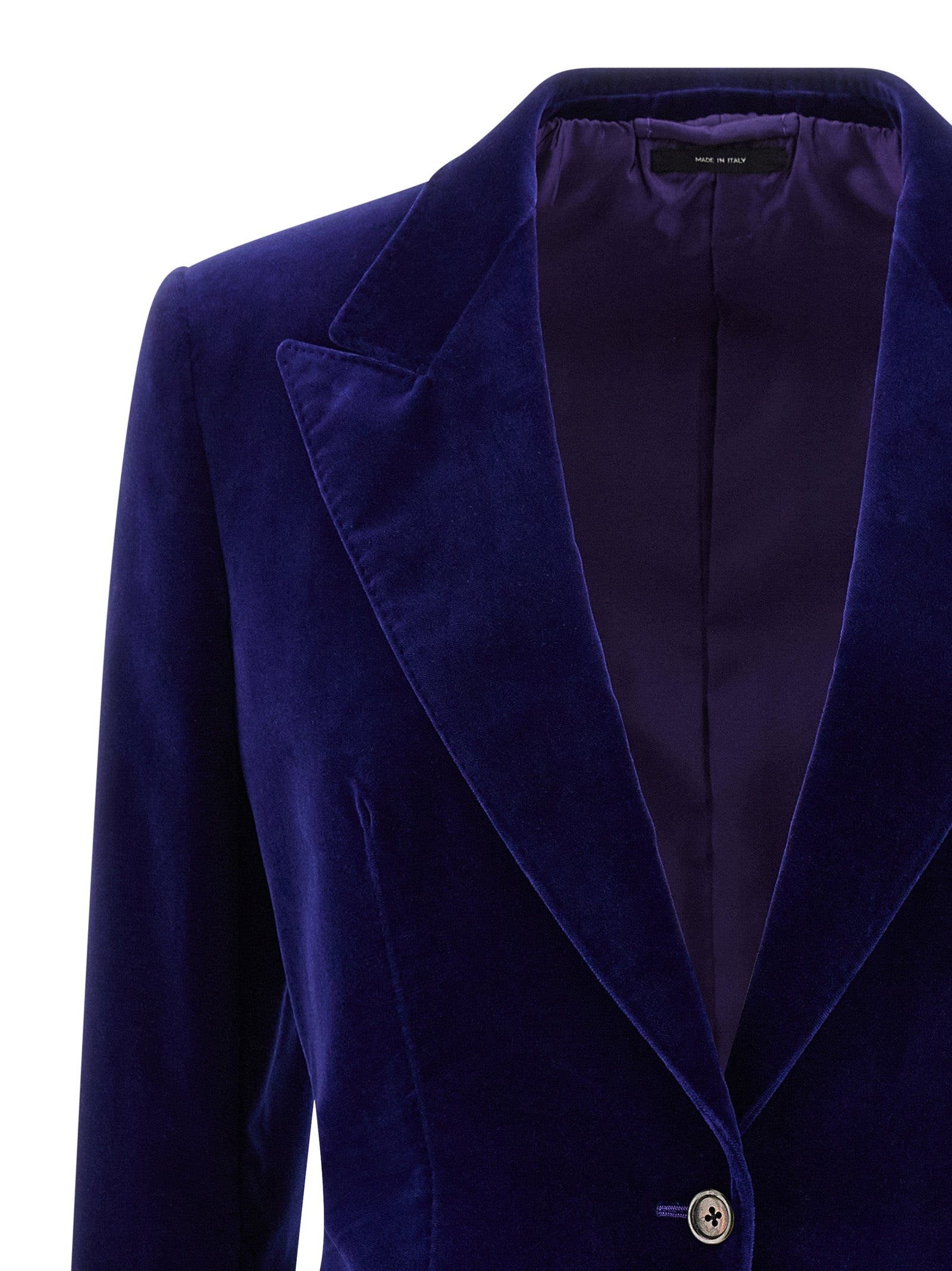 Tom Ford Blue Cotton Blazer Tom Ford