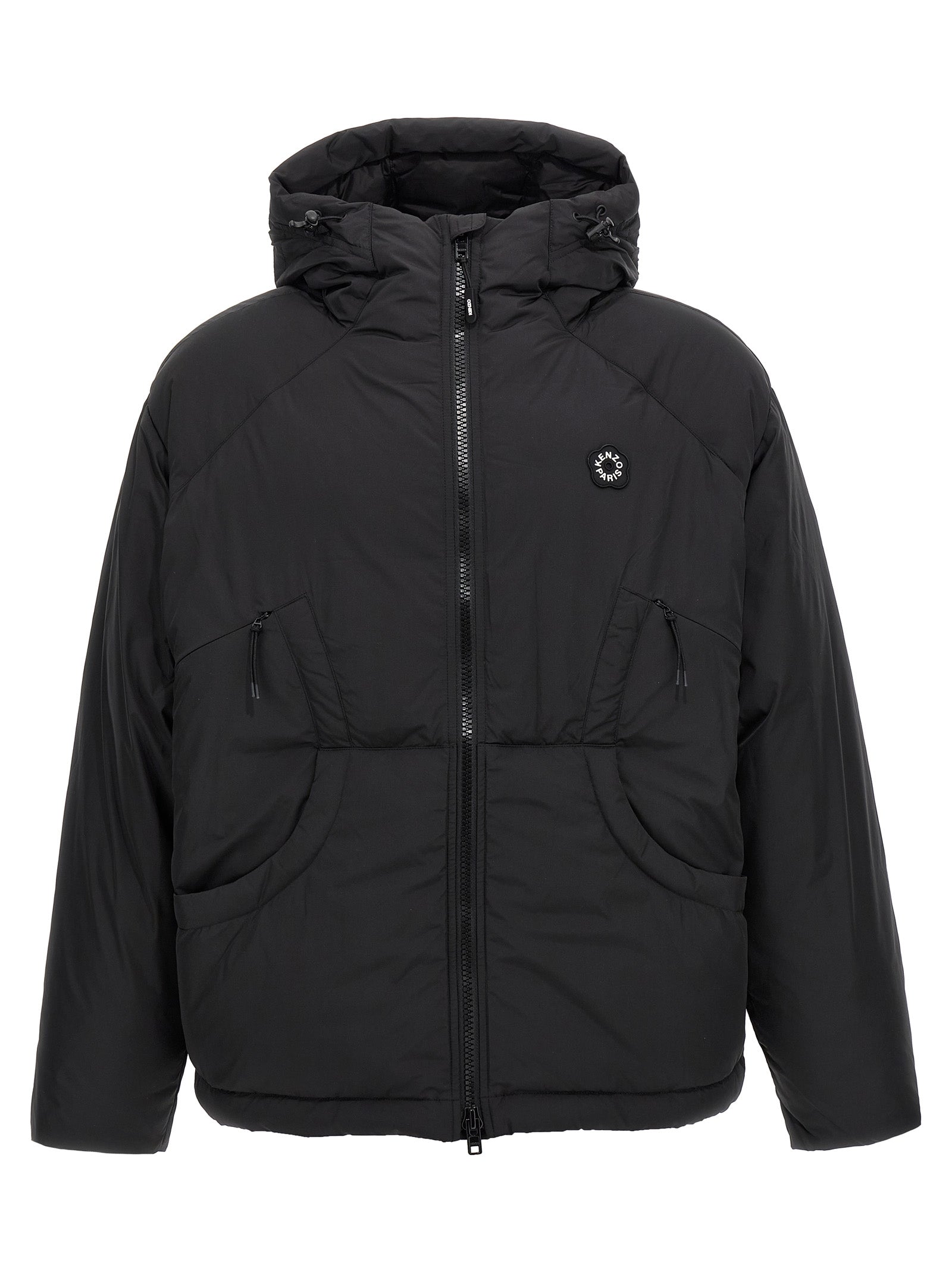 Kenzo Black Polyester Shell Jacket Kenzo