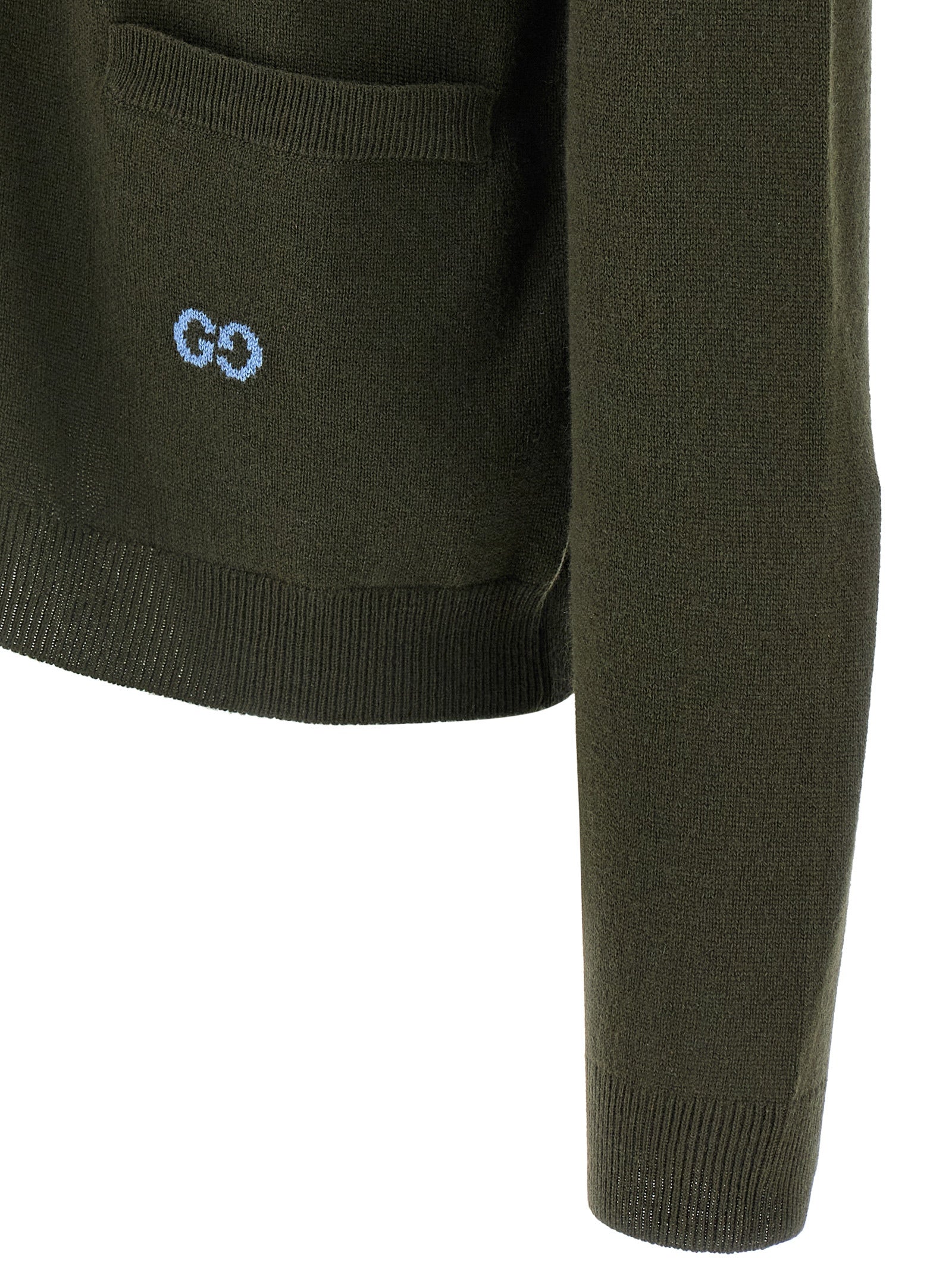 Gucci Bicolor Cashmere Cardigan Gucci