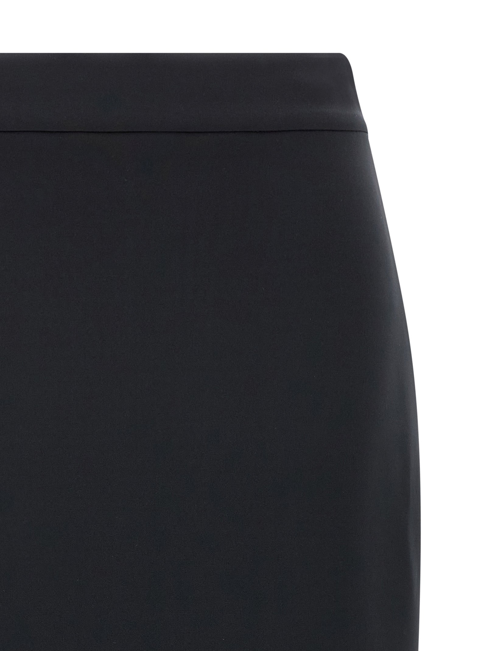 MONCLER GENIUS Black Polyester Midi Skirt MONCLER GENIUS