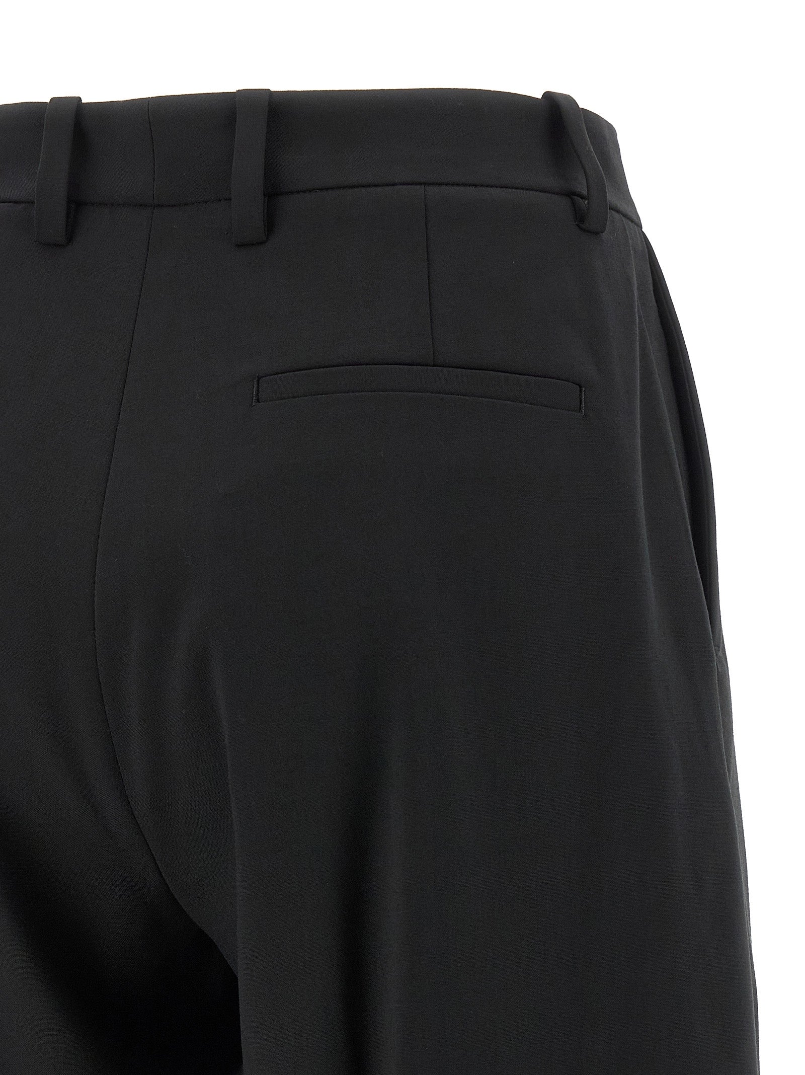 MONCLER GENIUS Black Polyester Dress Pants MONCLER GENIUS