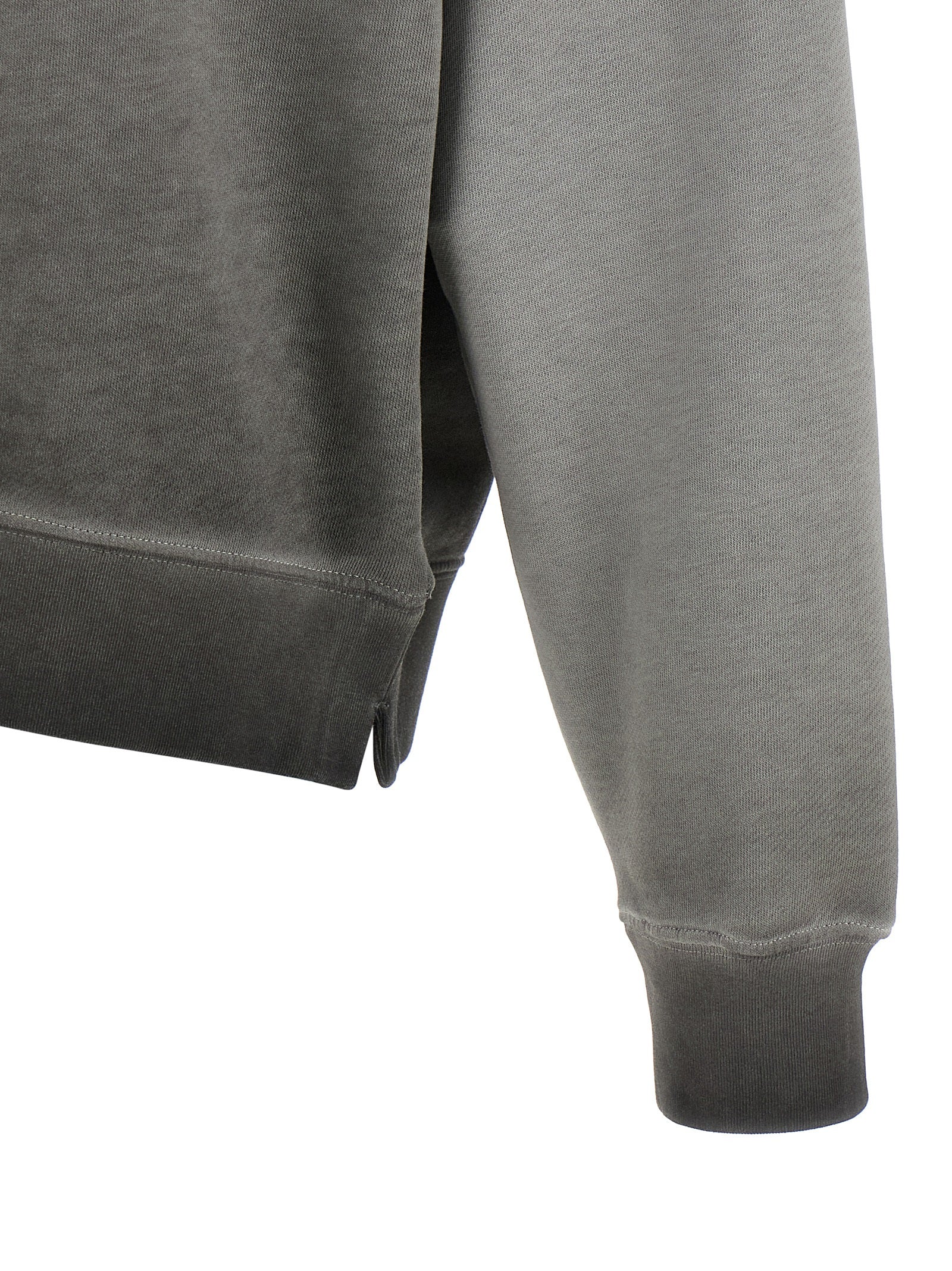 Off-White Gray Cotton Sweatshirt Off-White