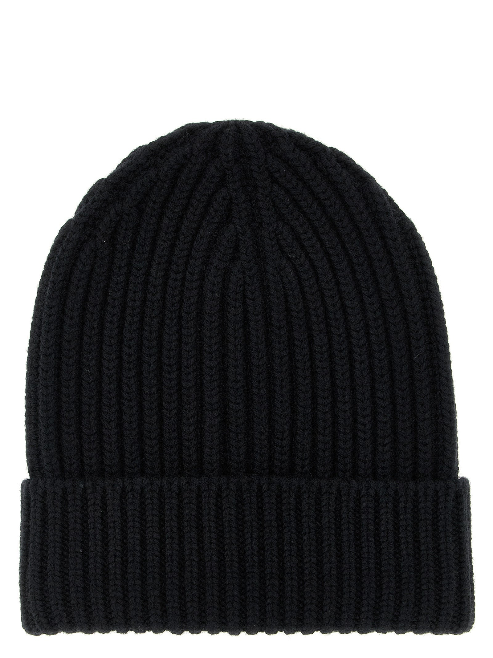 Dolce & Gabbana Black Wool Beanie Dolce & Gabbana