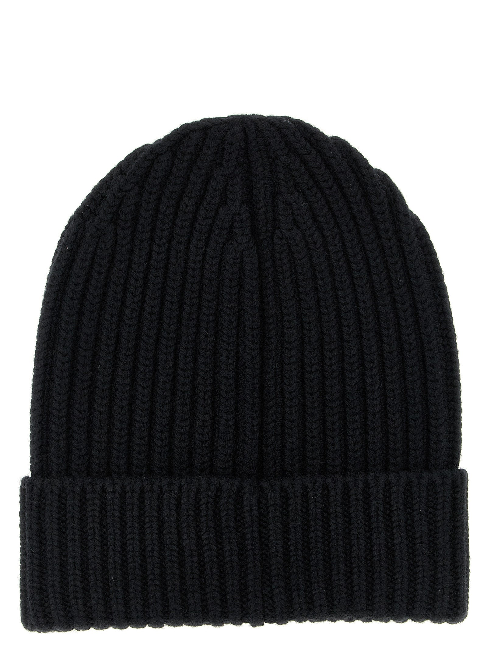 Dolce & Gabbana Black Wool Beanie Dolce & Gabbana