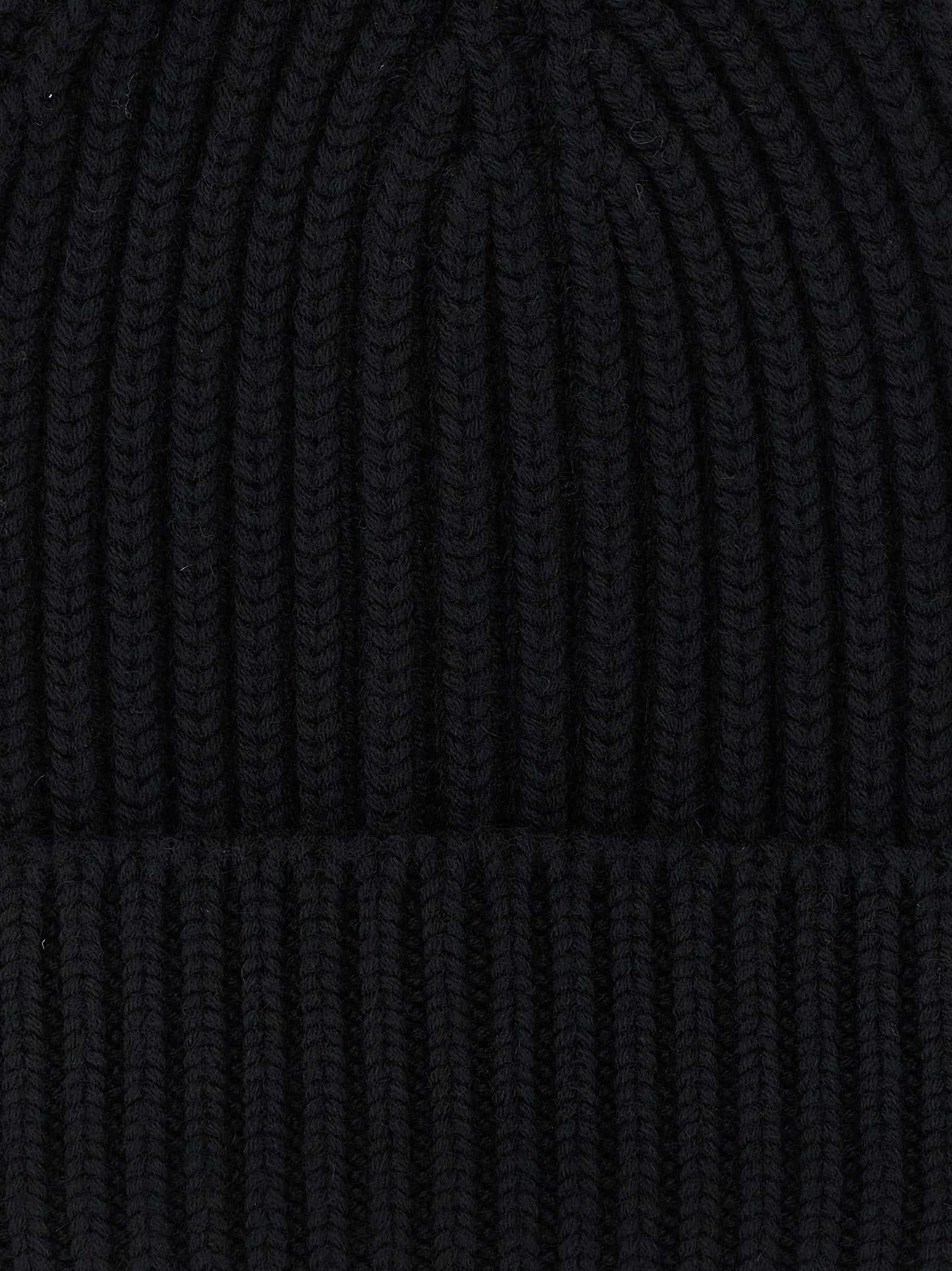 Dolce & Gabbana Black Wool Beanie Dolce & Gabbana