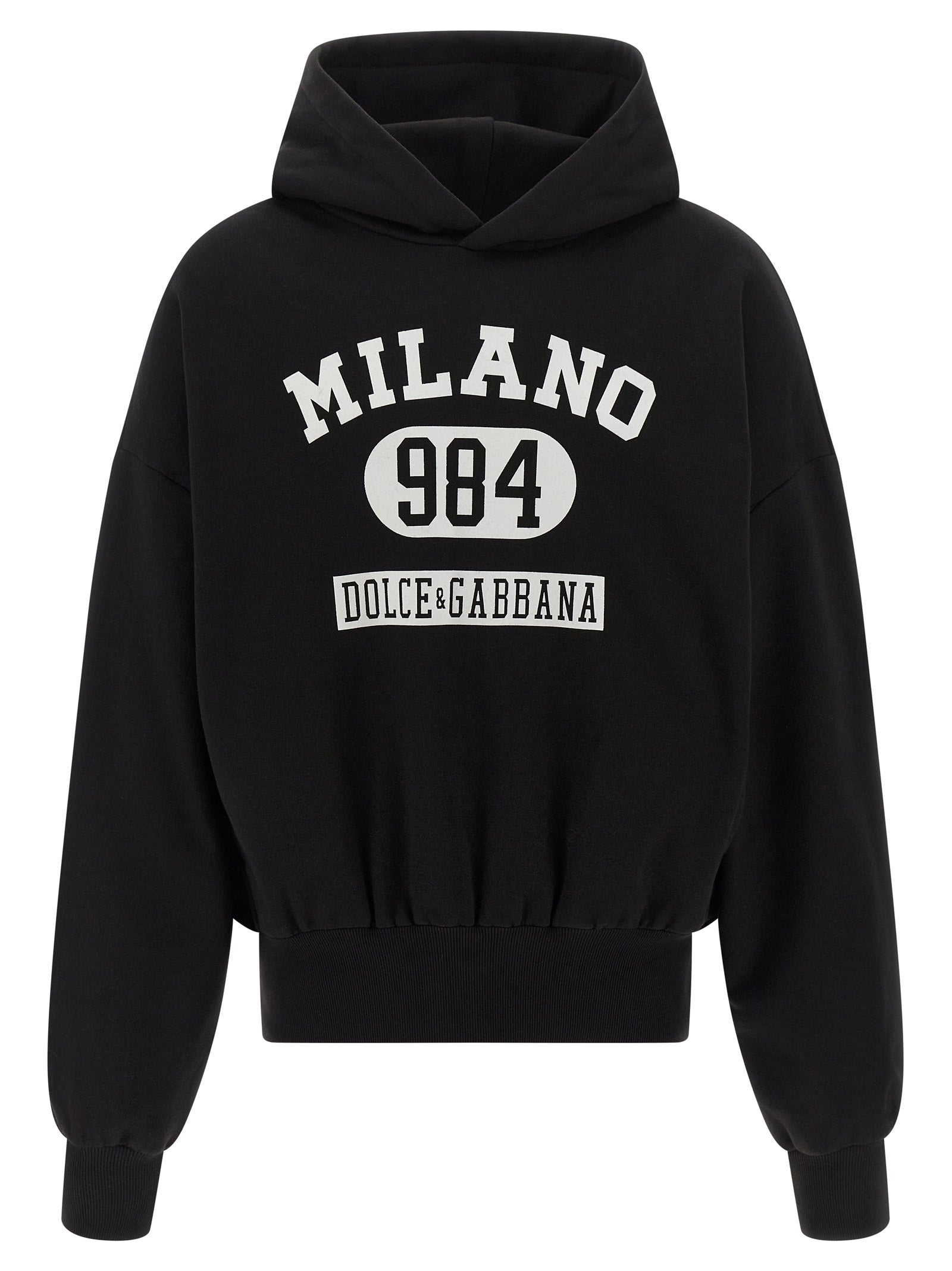 Dolce & Gabbana Bicolor Cotton Sweatshirt Dolce & Gabbana