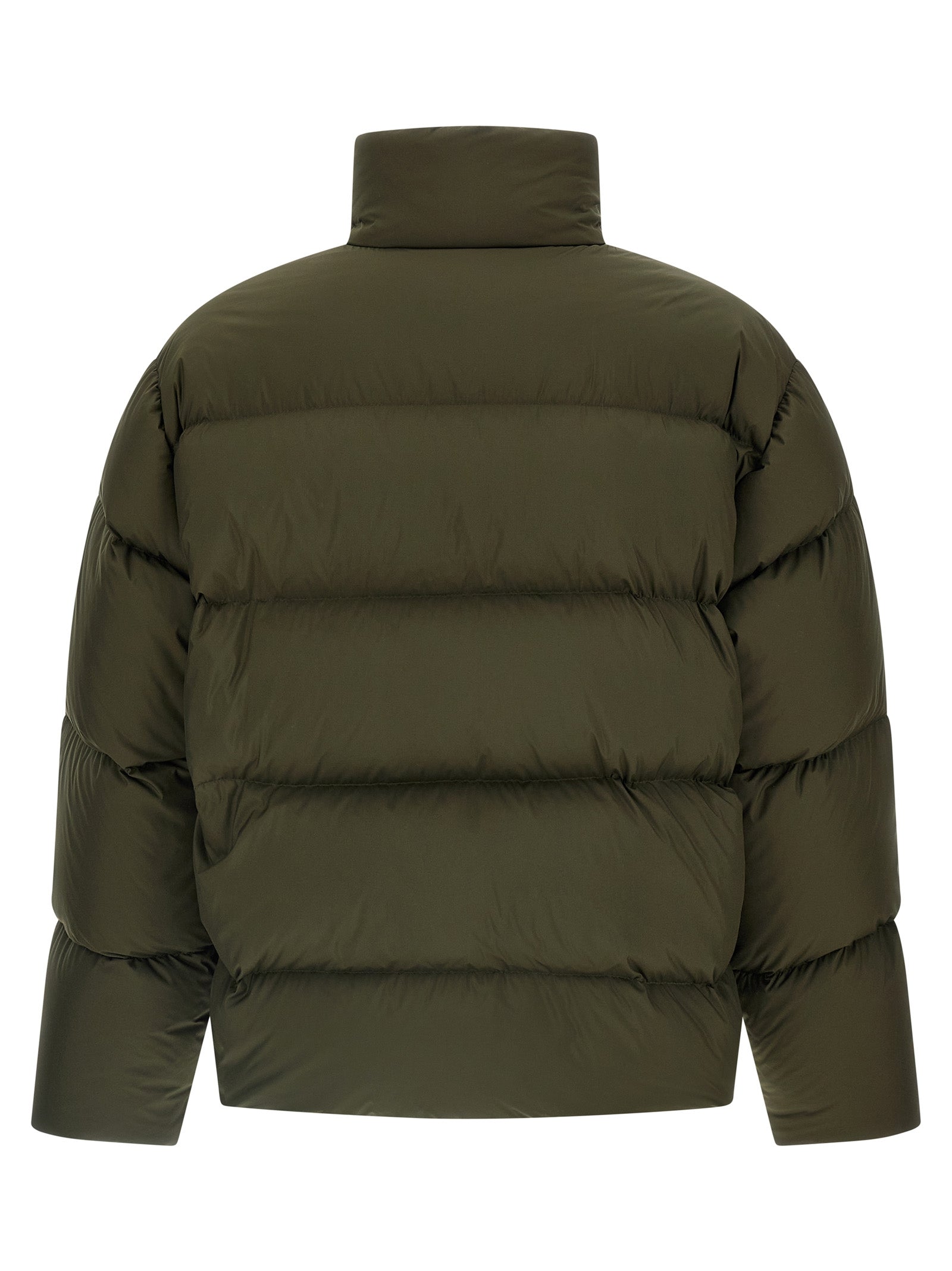 Saint Laurent Bicolor Polyester Full-Length Jacket Saint Laurent
