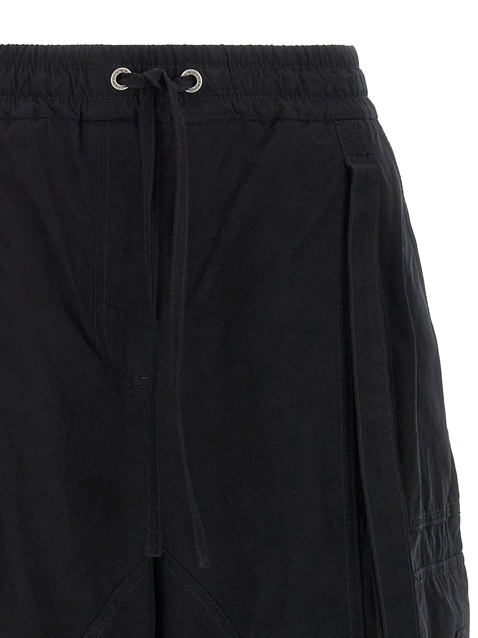 Dolce & Gabbana Black Cotton Cargo Pants Dolce & Gabbana
