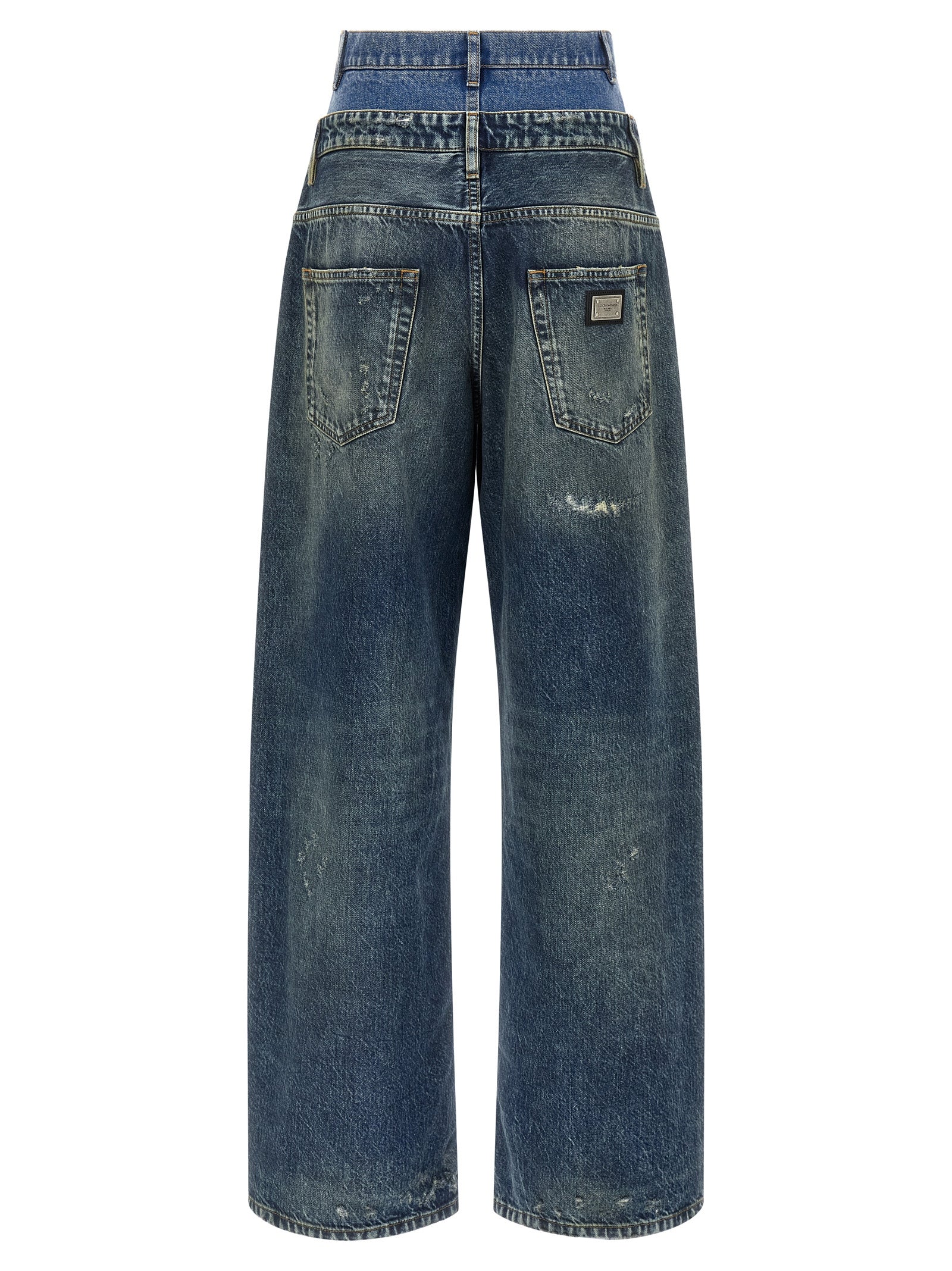 Dolce & Gabbana Blue Cotton Jeans Denim Dolce & Gabbana