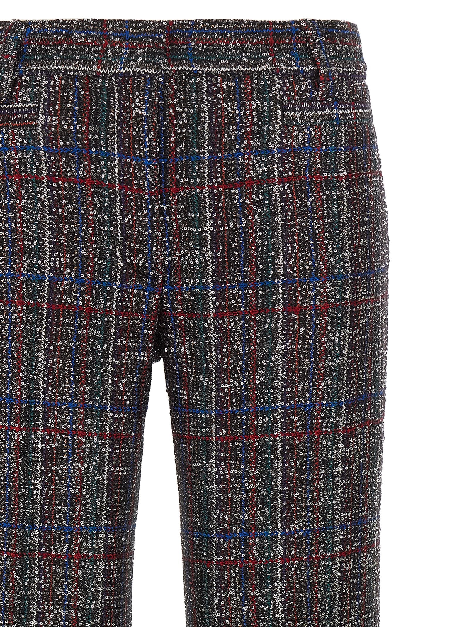 Missoni Multicolor Viscose Flared Pants Missoni