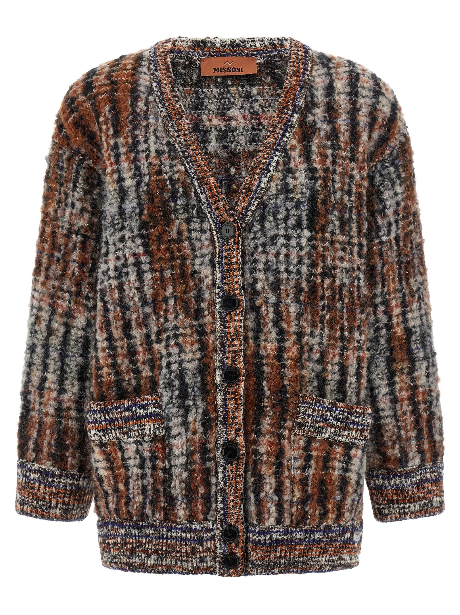 Missoni Multicolor Wool Cardigan Missoni