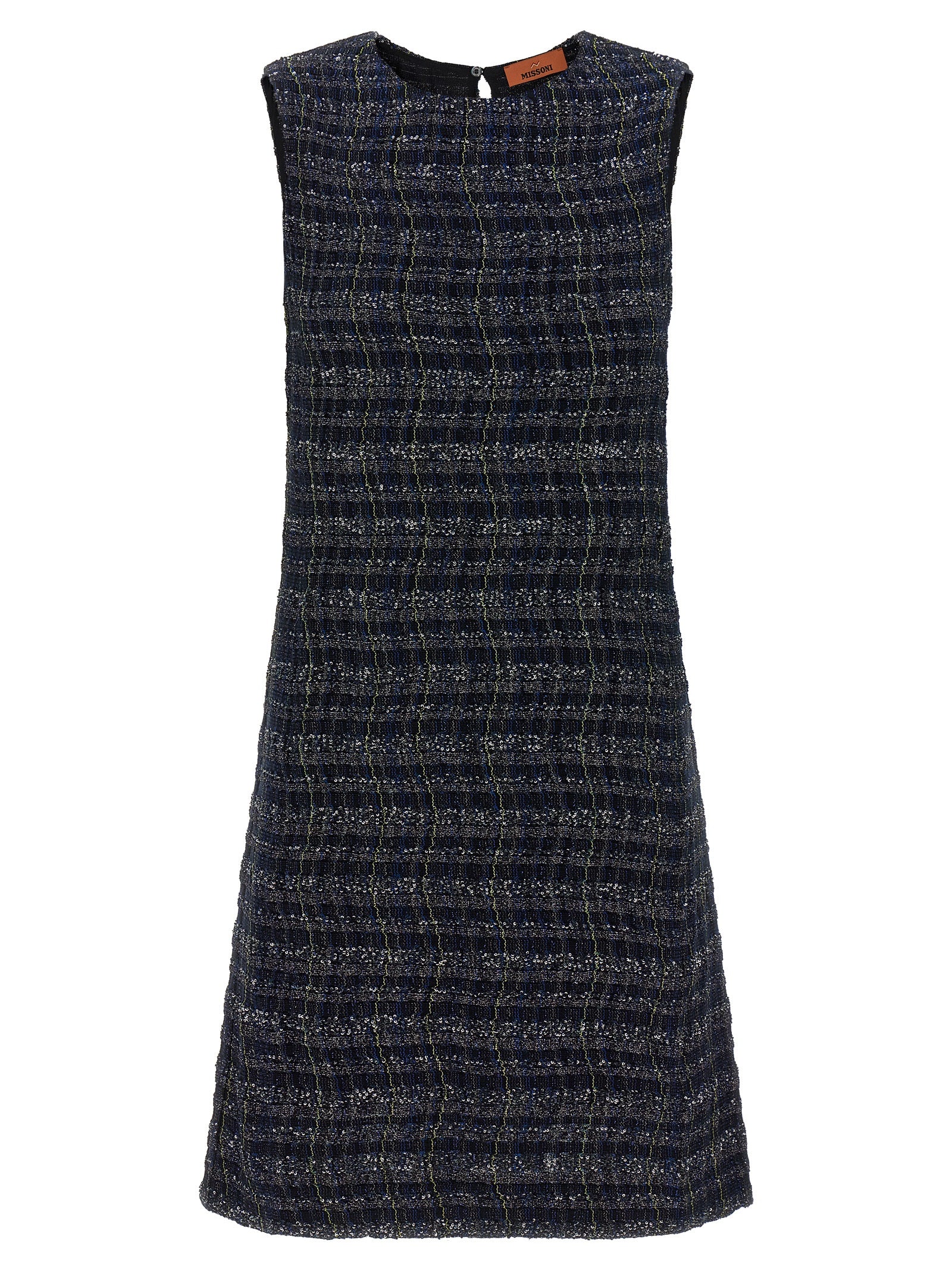 Missoni Multicolor Viscose Short Dress Missoni