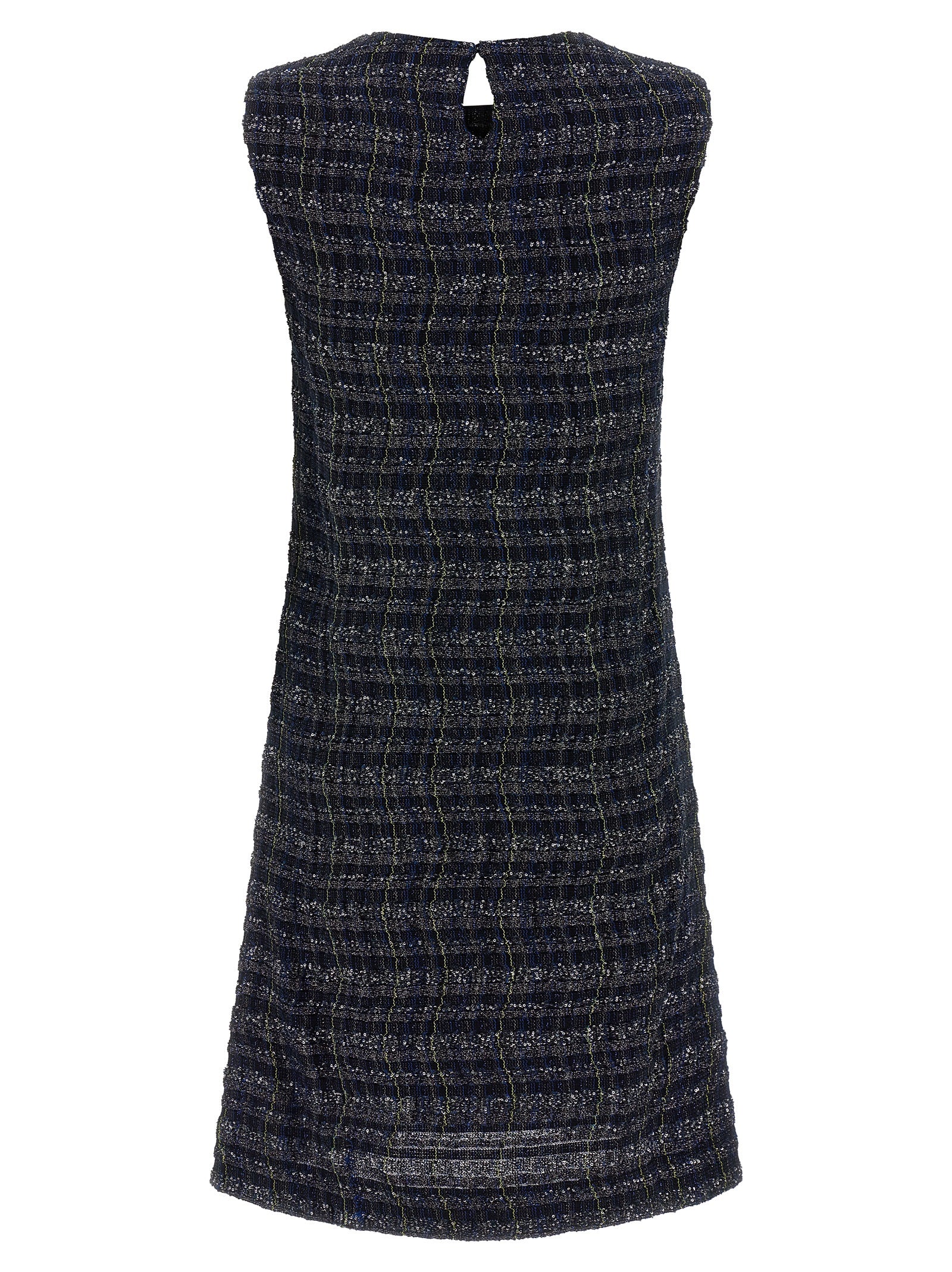 Missoni Multicolor Viscose Short Dress Missoni