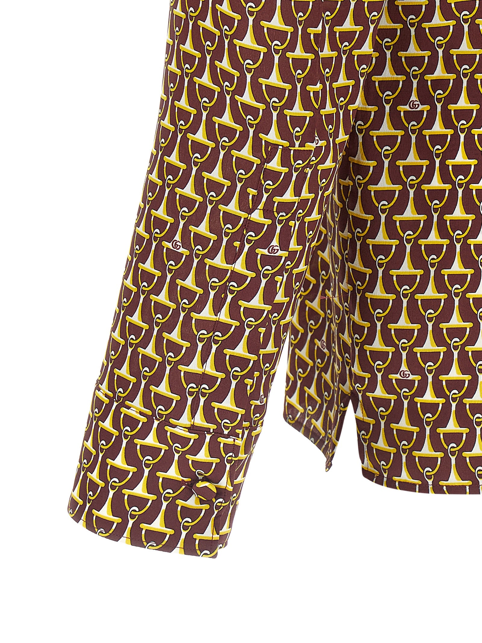 Gucci Multicolor Silk Blouse Gucci